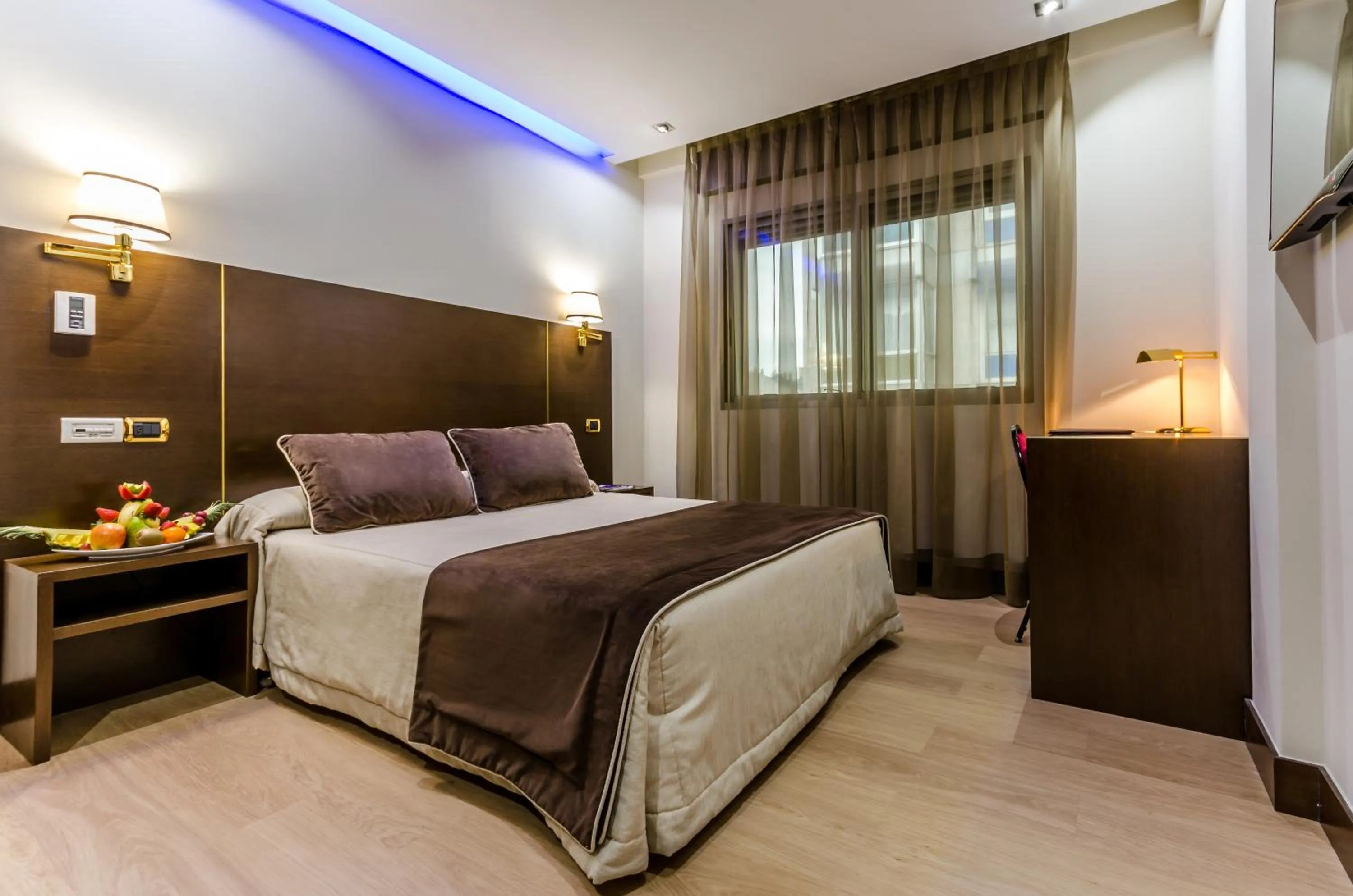 Bed in Hotel Princess