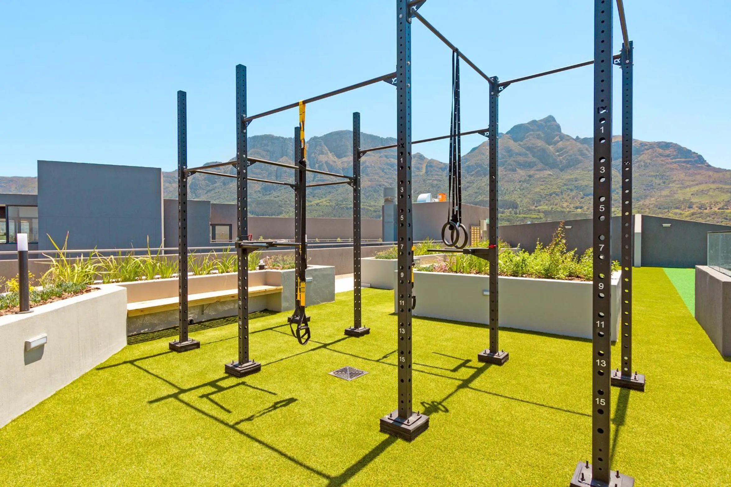 Fitness centre/facilities in Newlands Peak Aparthotel by Totalstay