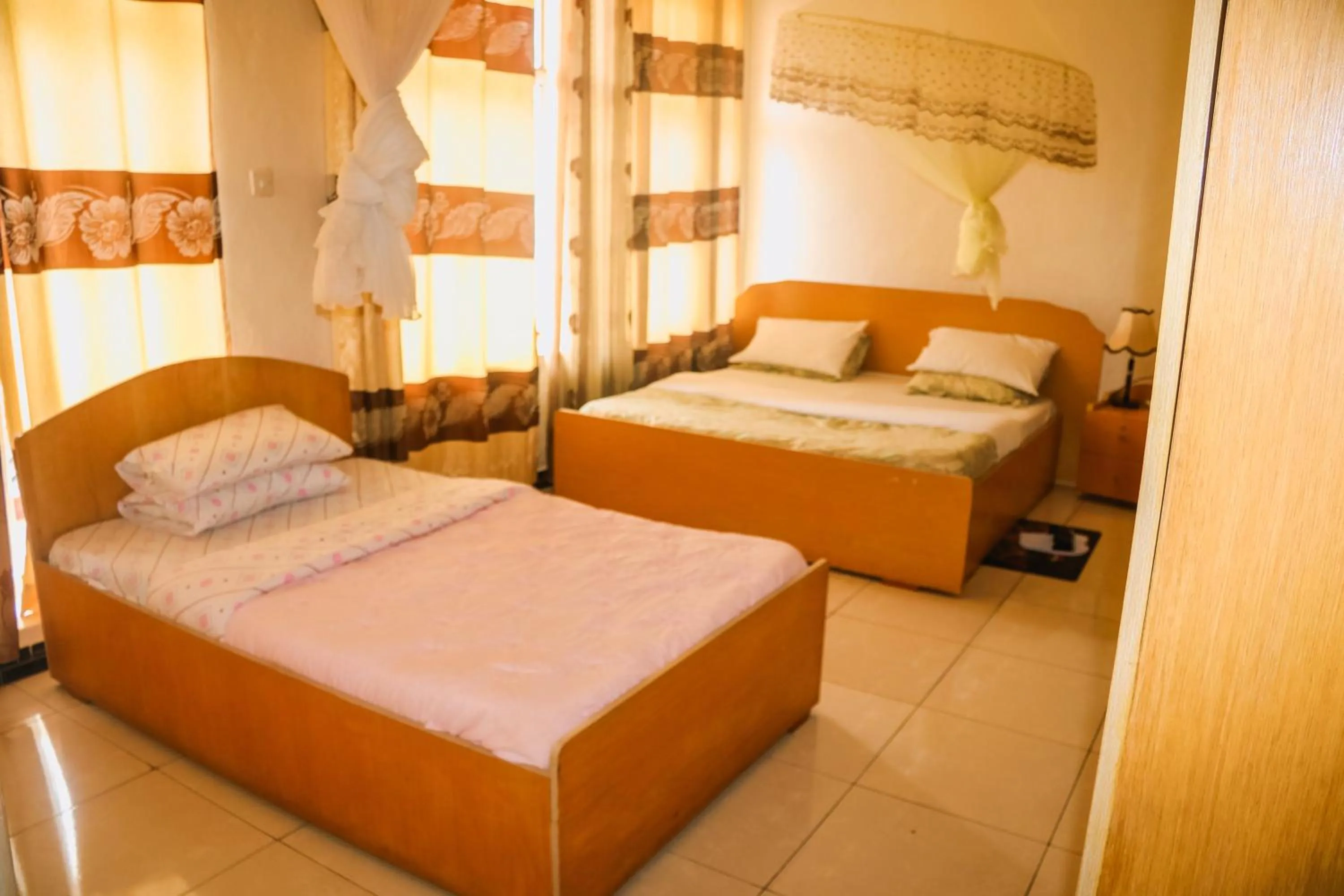 Bed in Light House Hotel