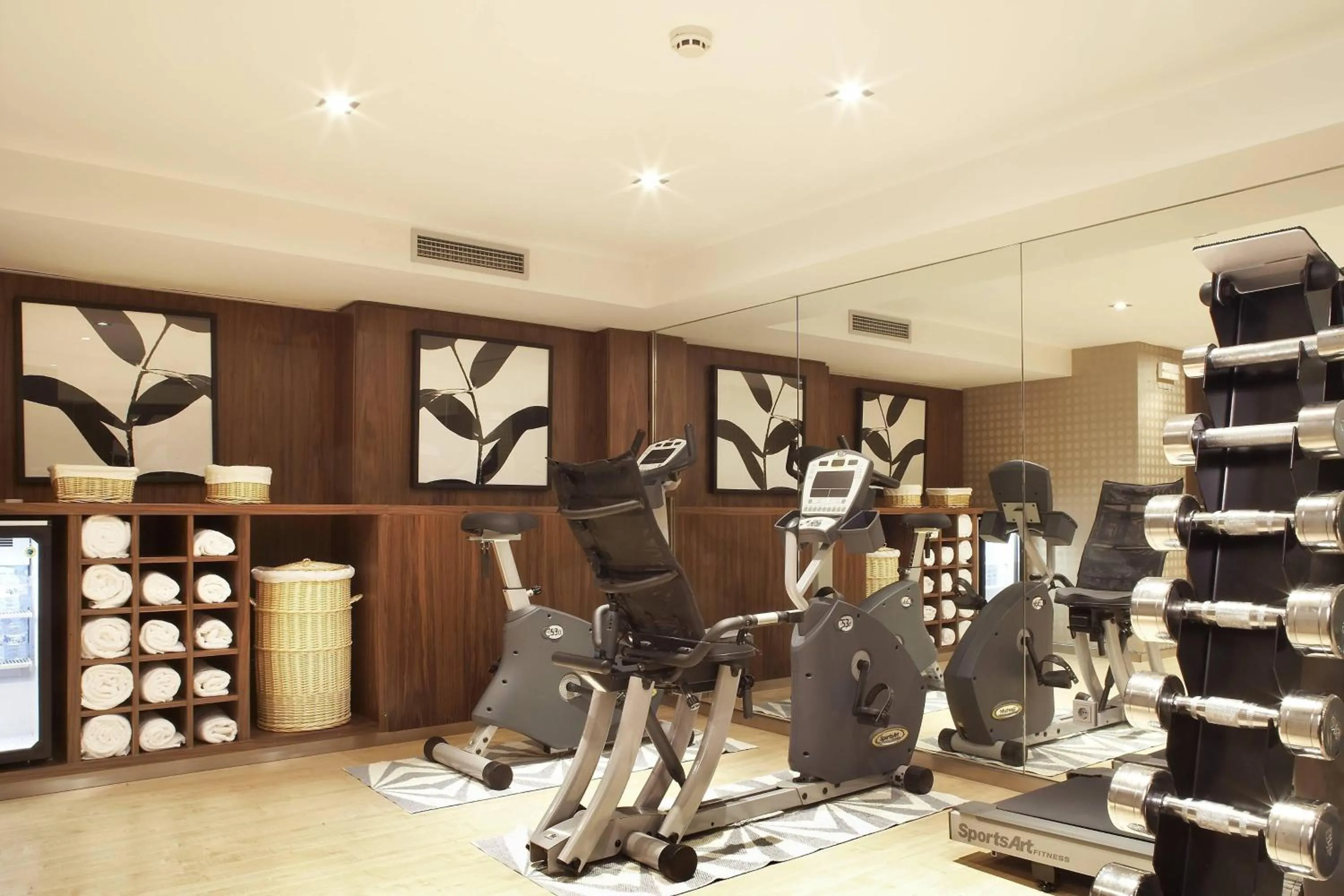 Fitness centre/facilities in AC Hotel Recoletos by Marriott