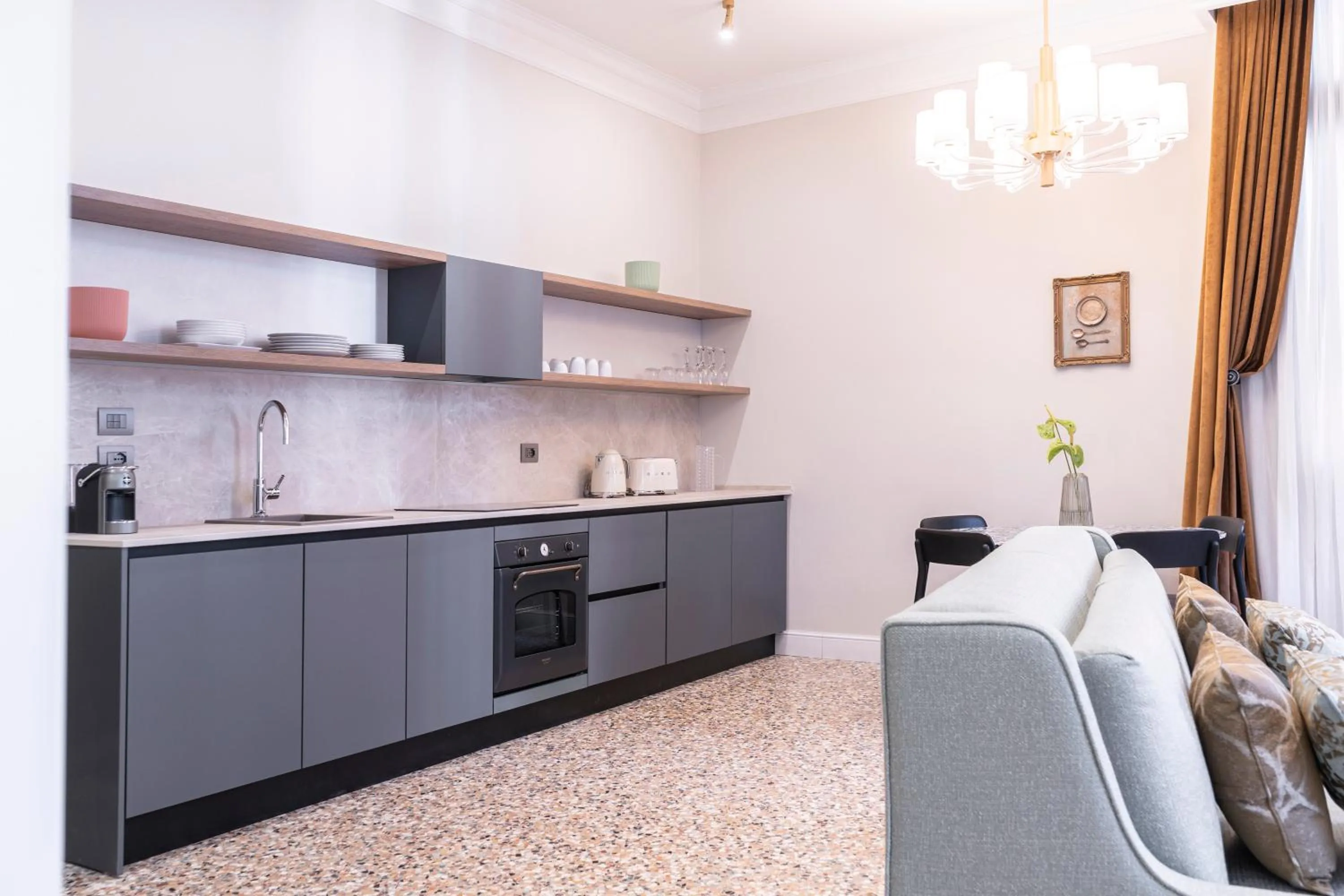 Kitchen or kitchenette in Be Mate Ponte di Rialto