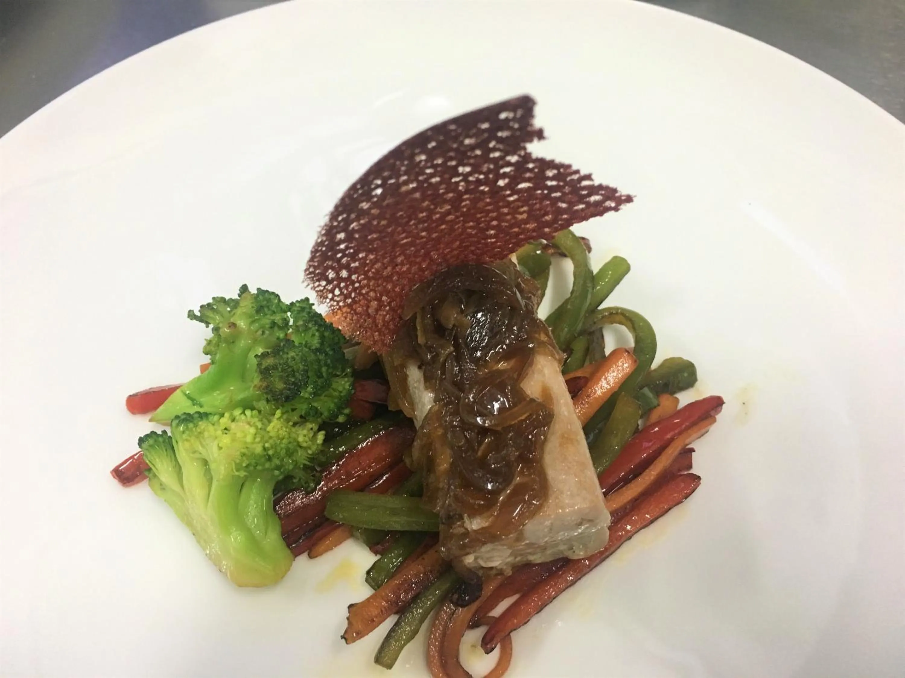 Food close-up in Hotel Comillas