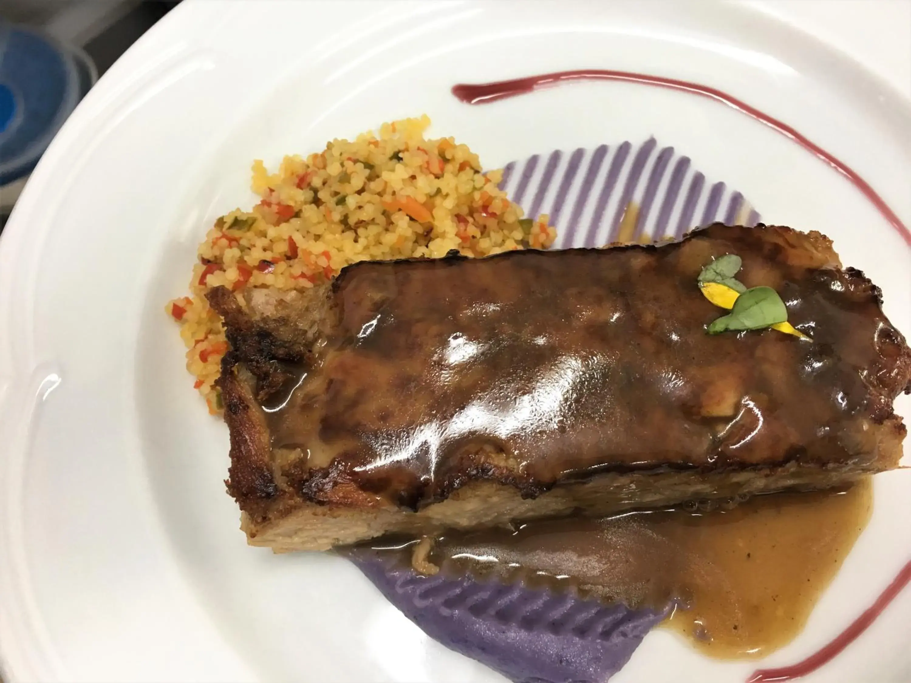 Food close-up in Hotel Comillas Food close-up in Hotel Comillas