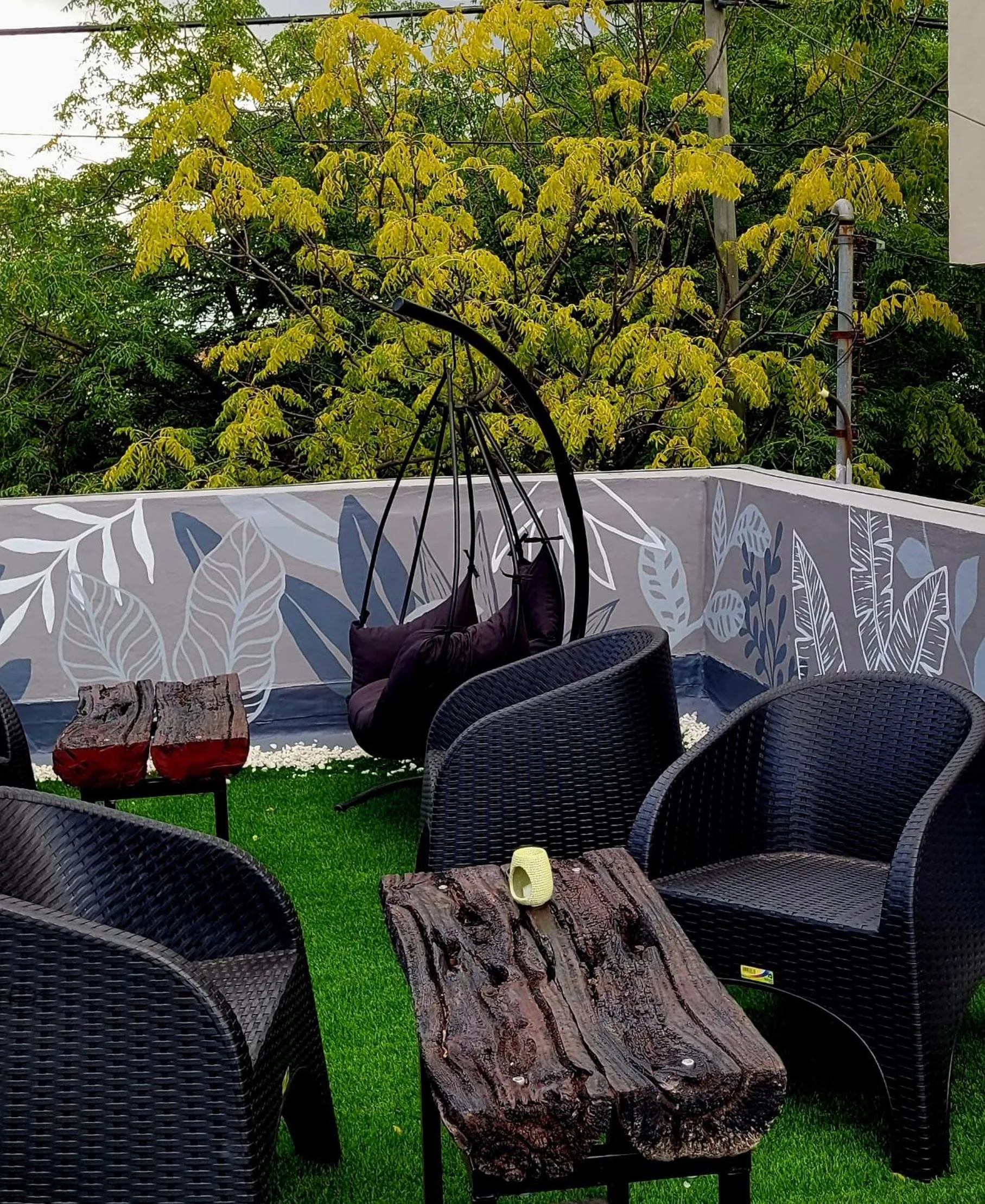 Patio in Privilegio Hostel