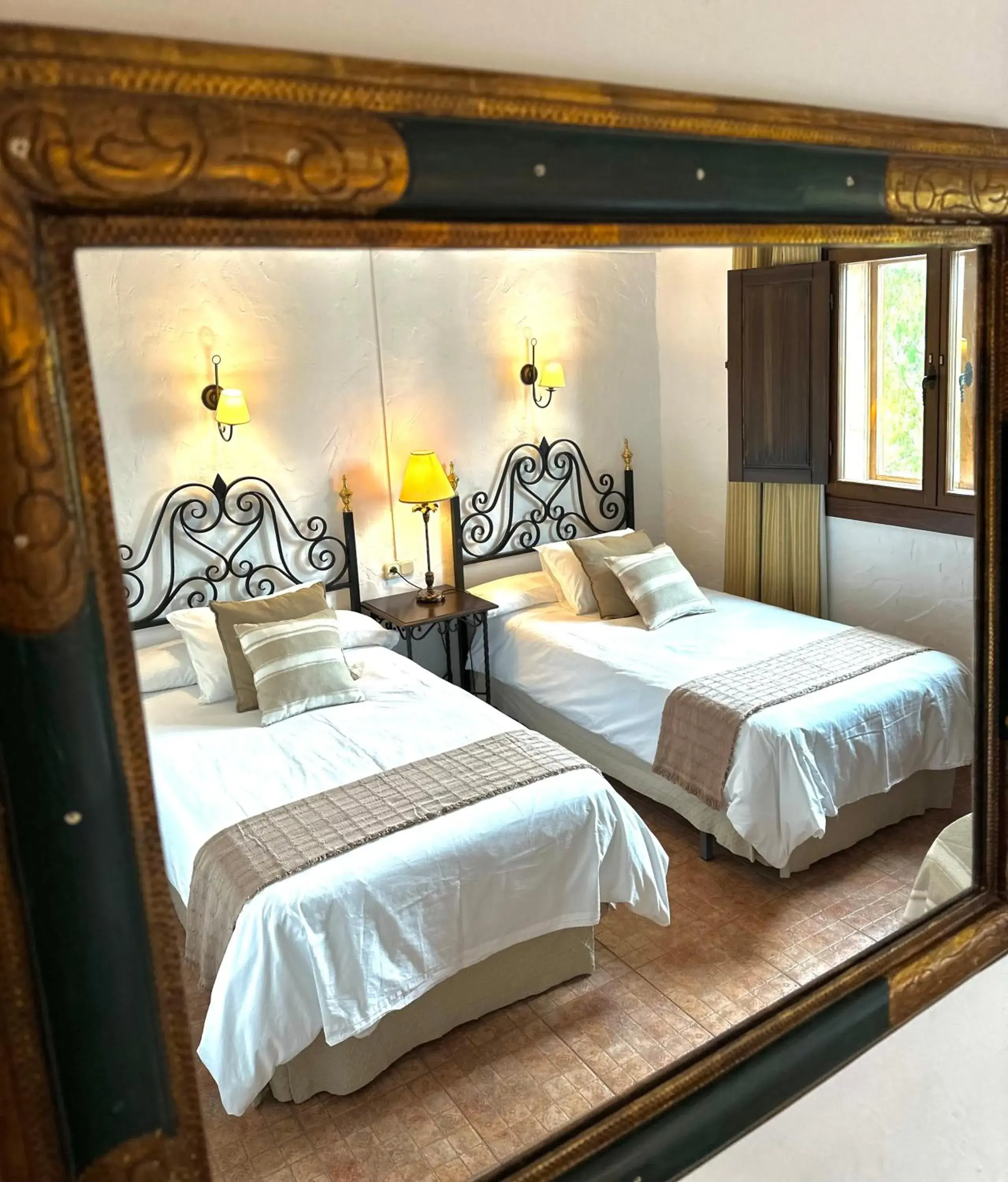 Twin Room in Hotel Rural La Paloma Twin Room in Hotel Rural La Paloma