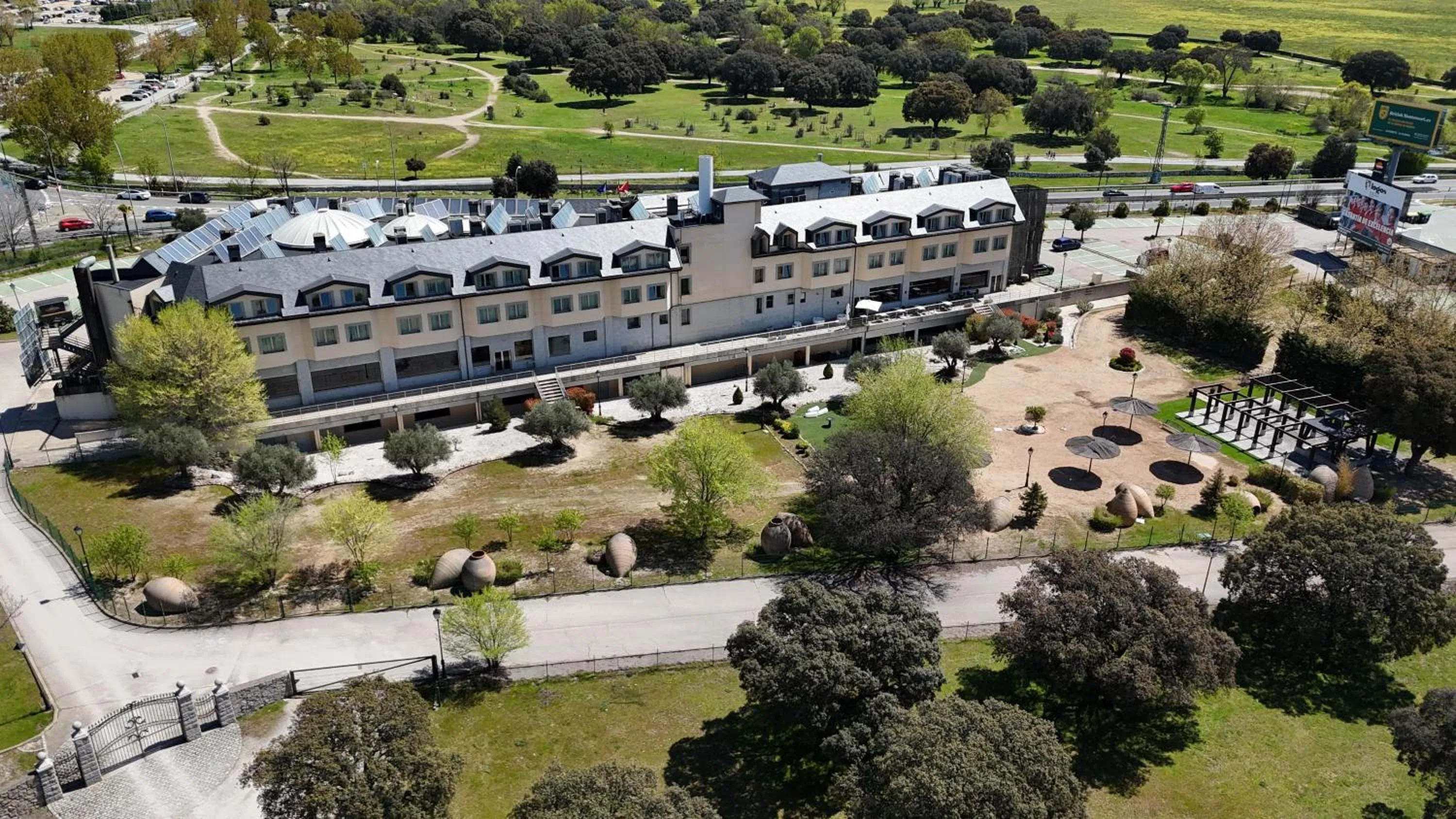 Bird's eye view in Hotel FC Villalba