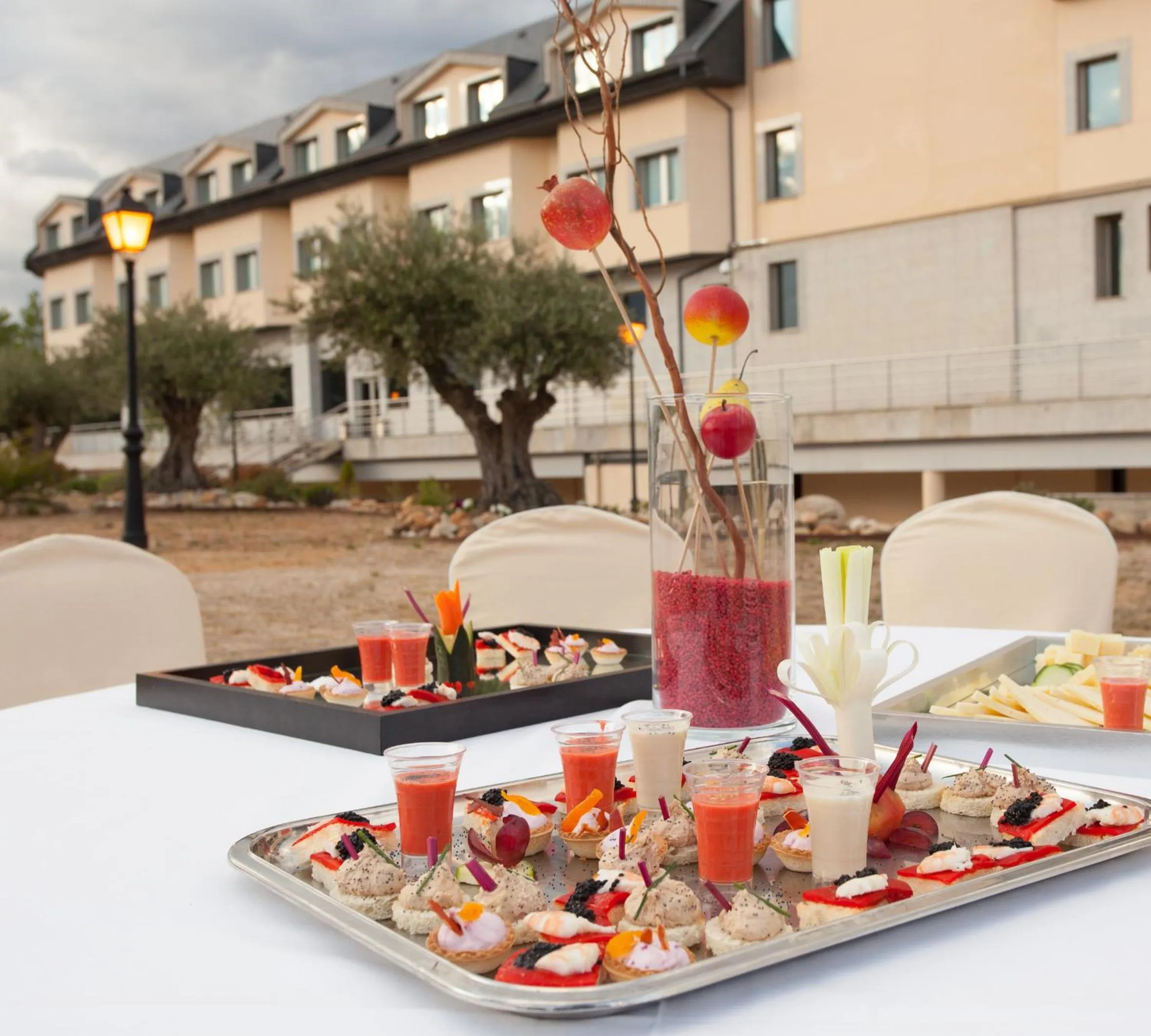 Food in Hotel FC Villalba