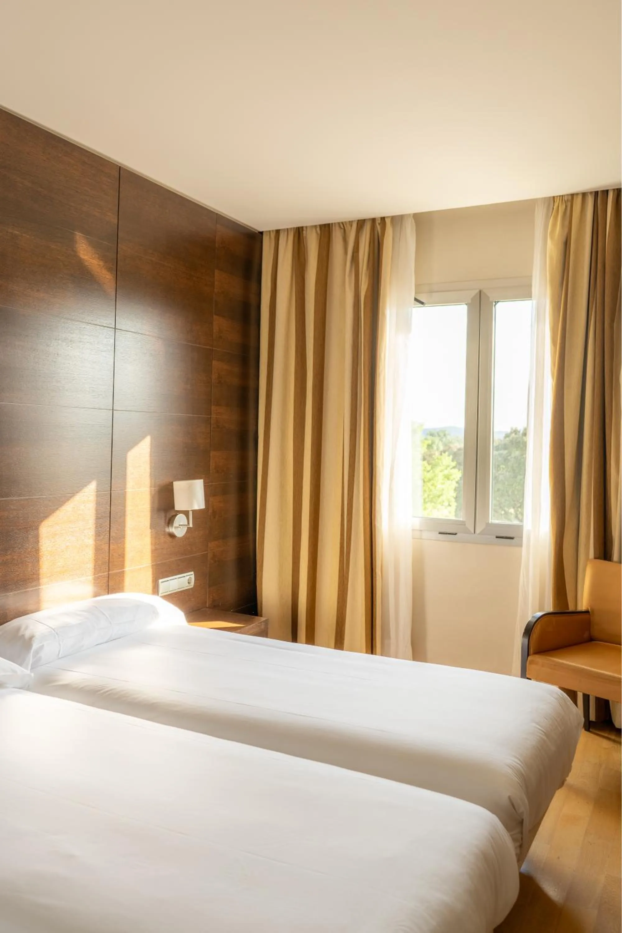 Bed in Hotel FC Villalba