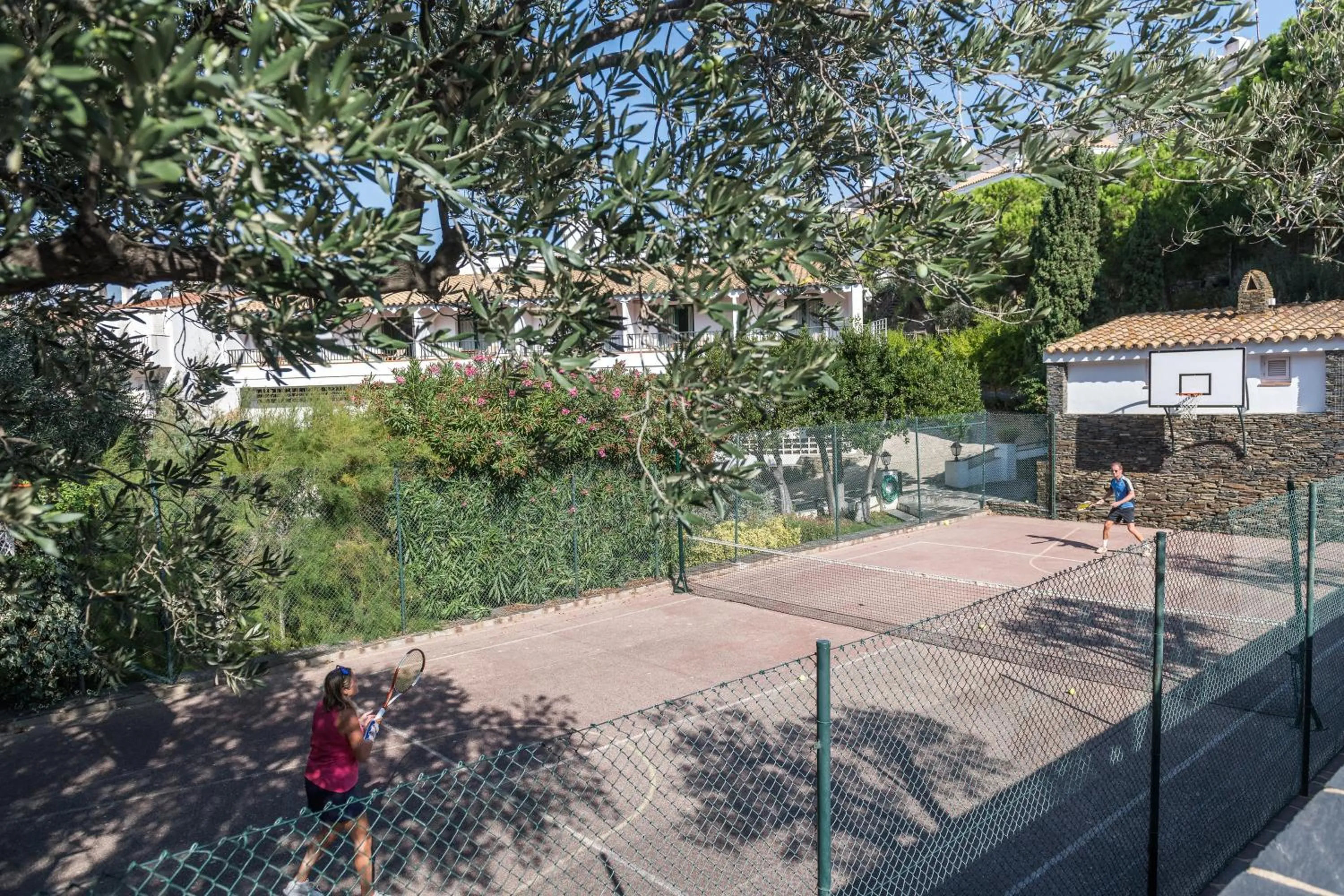 Tennis court in Hotel Playa Sol