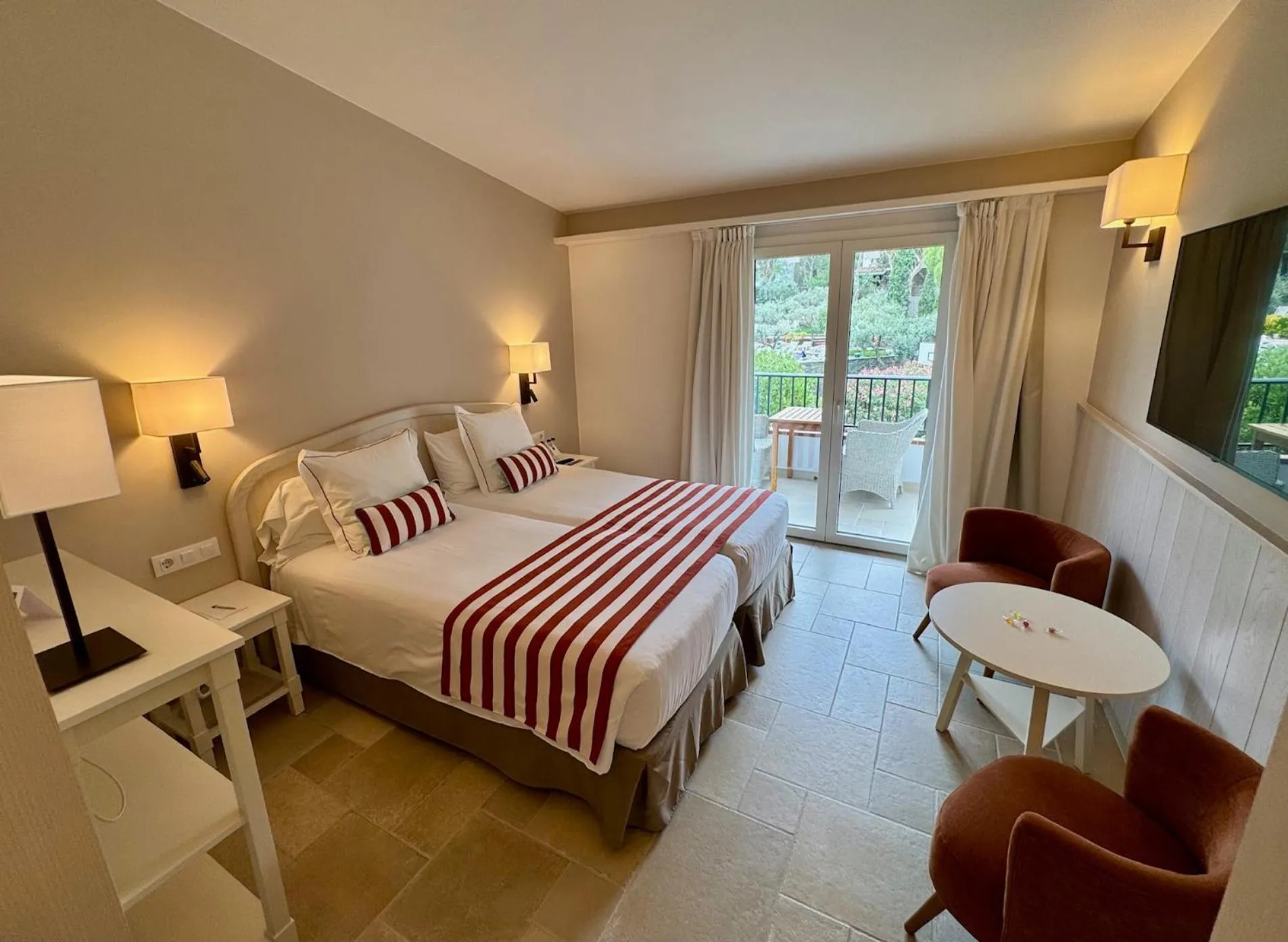 Bed in Hotel Playa Sol