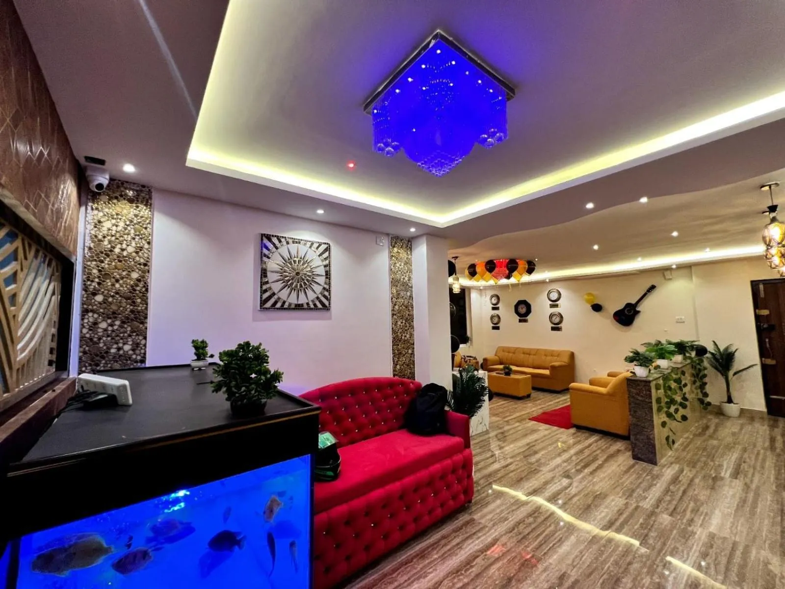Seating area in Hotel East park Electronic City