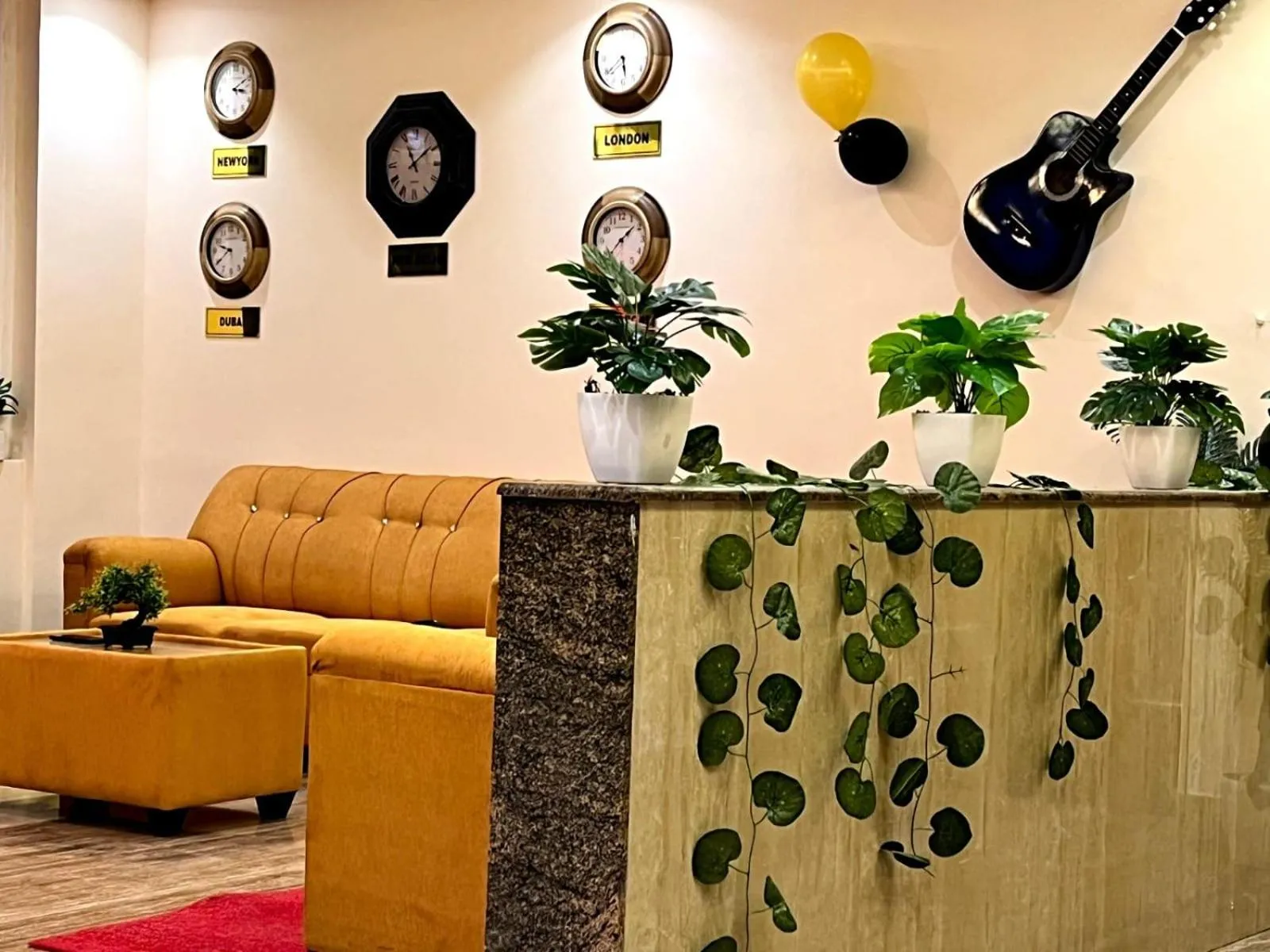 Seating area in Hotel East park Electronic City