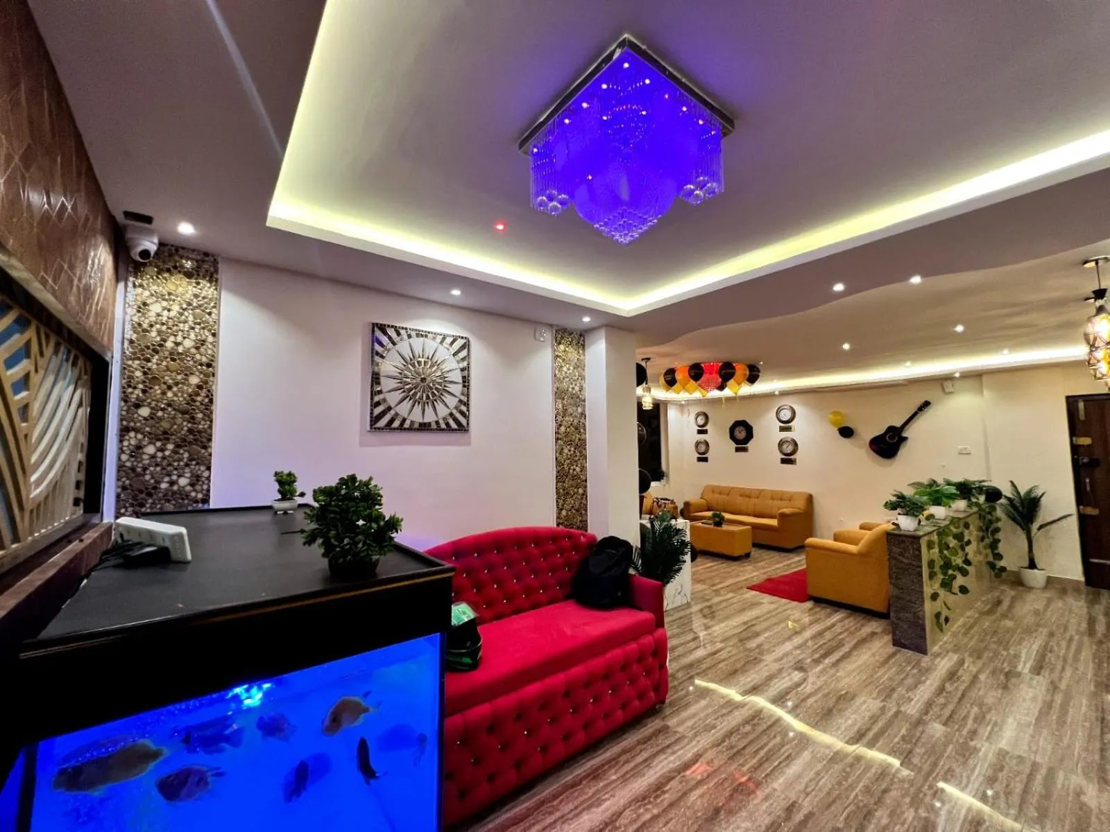 Seating area in Hotel East park Electronic City