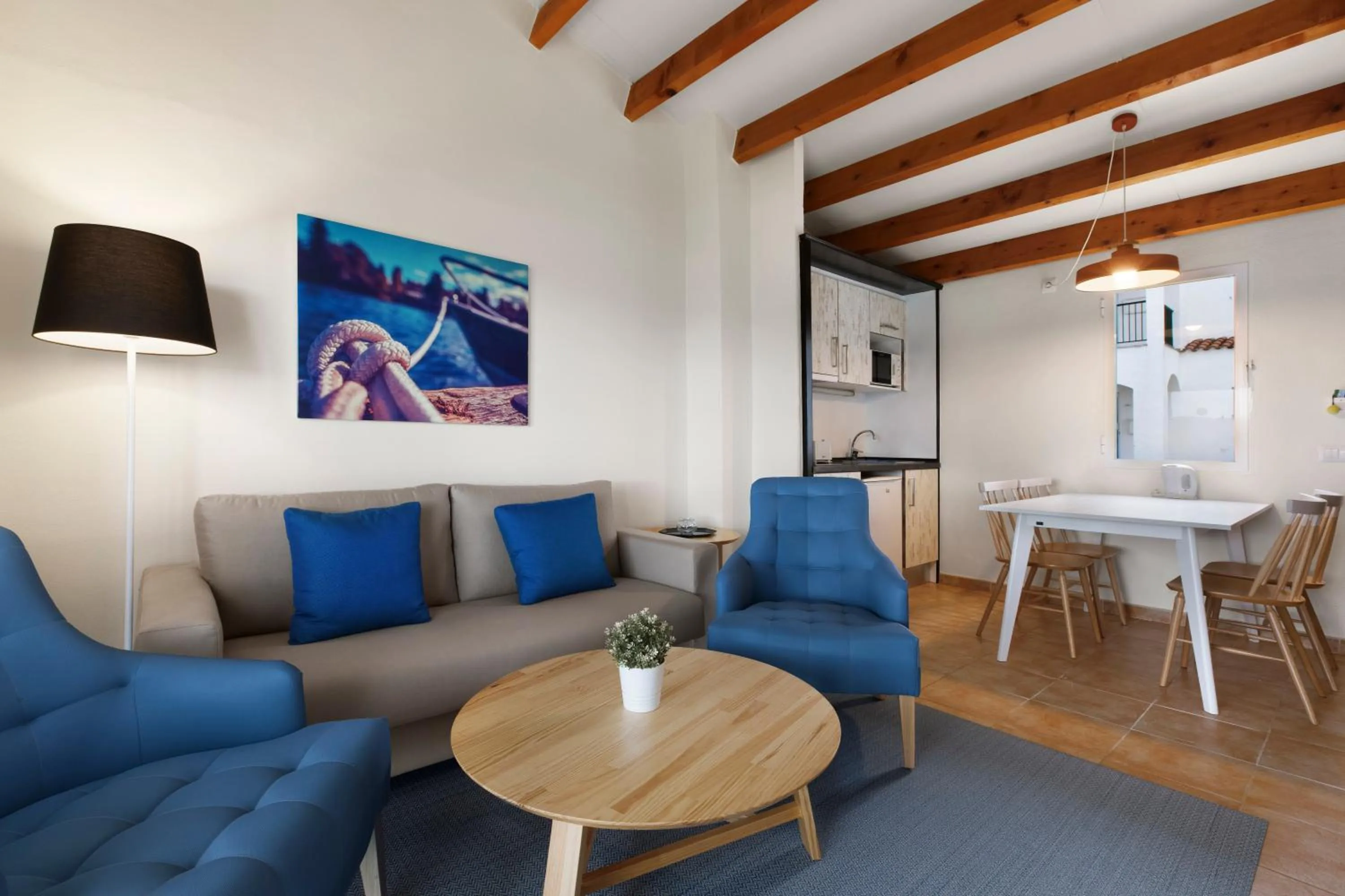 Seating area in TRH Tirant Playa