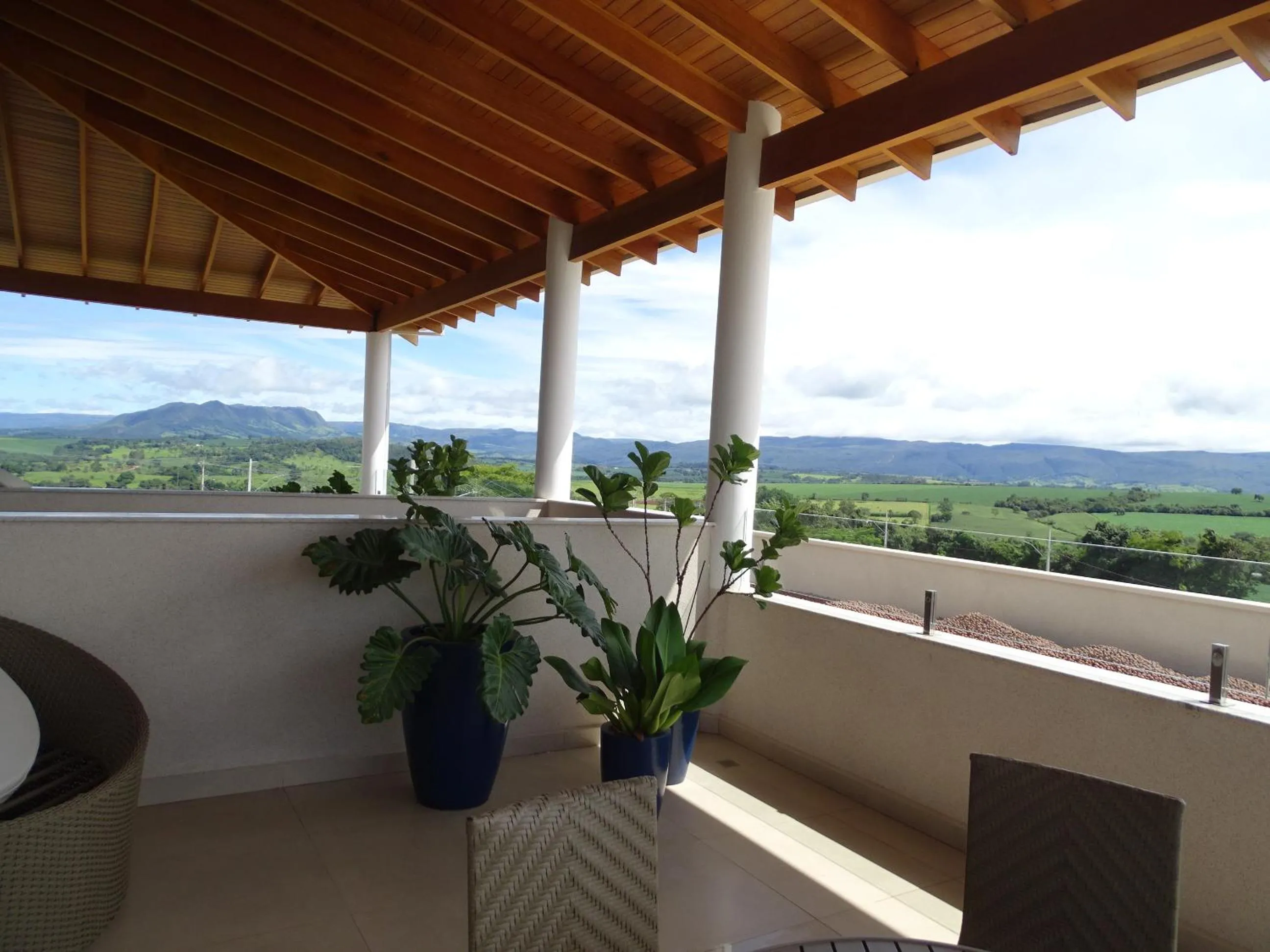Balcony/Terrace in Pousada Vila Craton Canastra