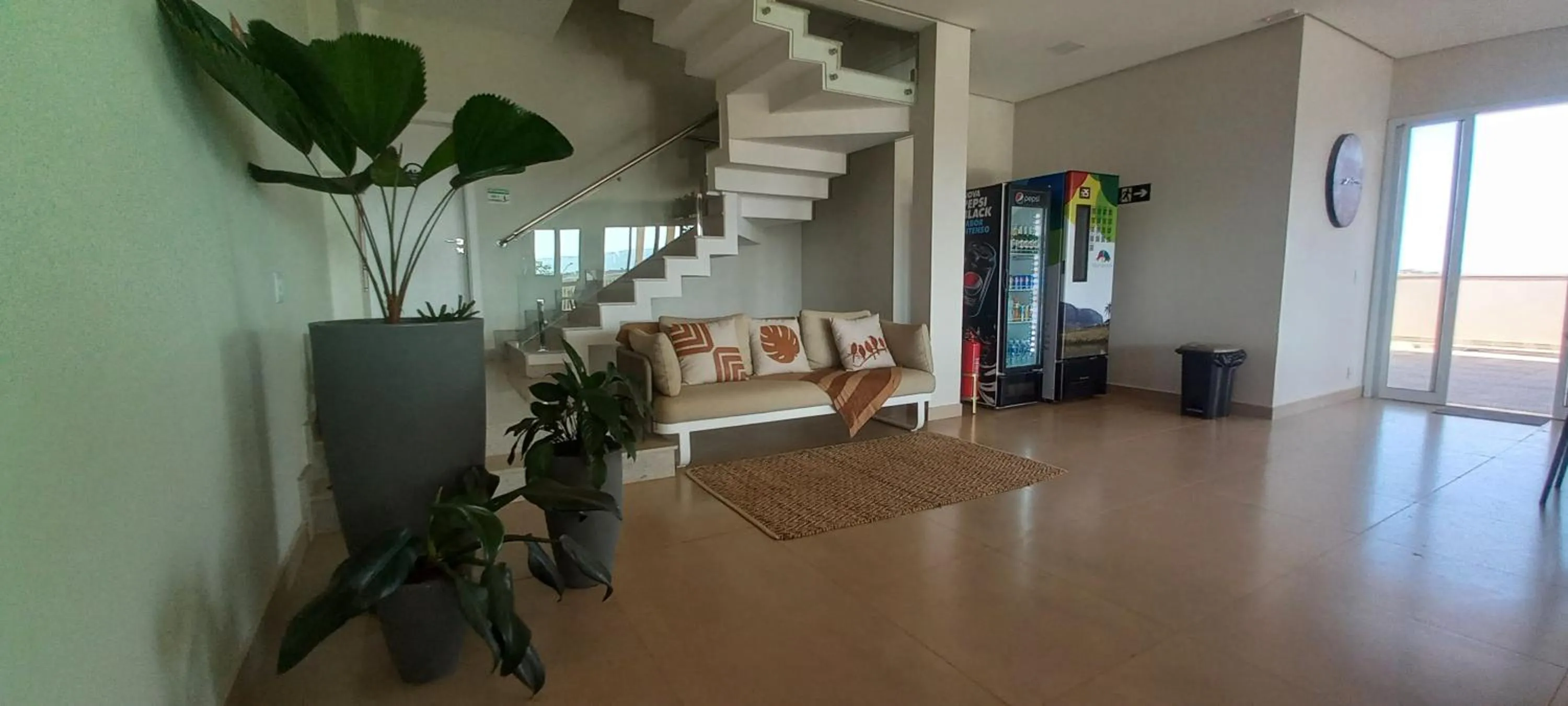 Seating area in Pousada Vila Craton Canastra