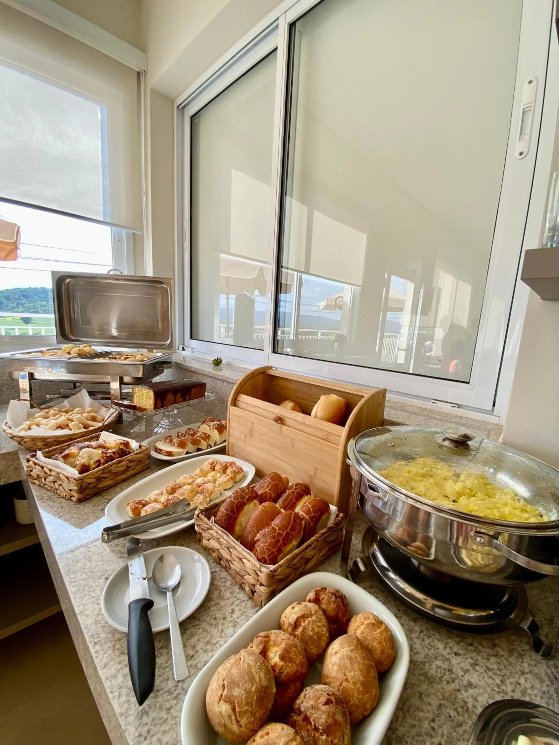 Breakfast in Pousada Vila Craton Canastra