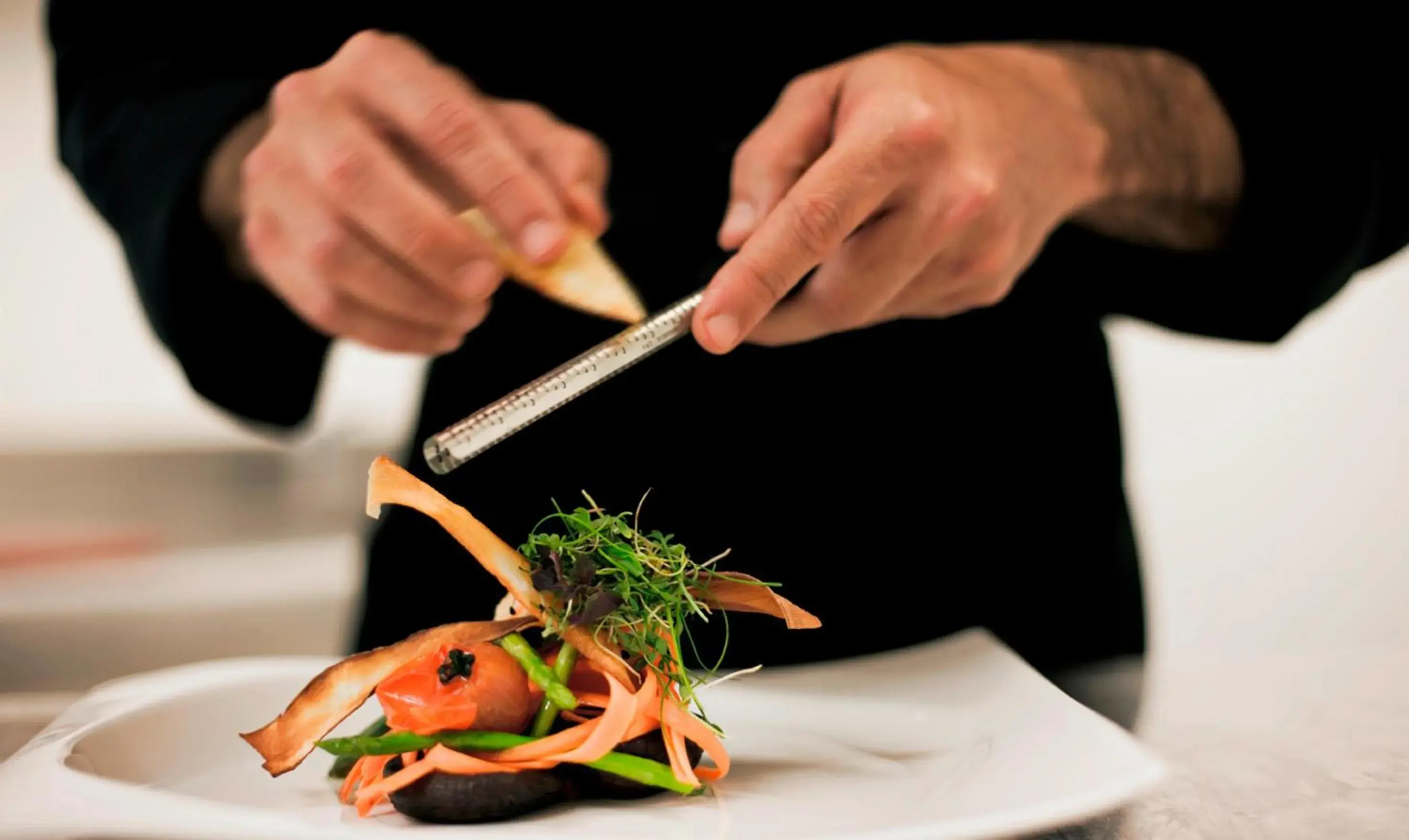 Food close-up in Meliá Calviá Beach Food close-up in Meliá Calviá Beach