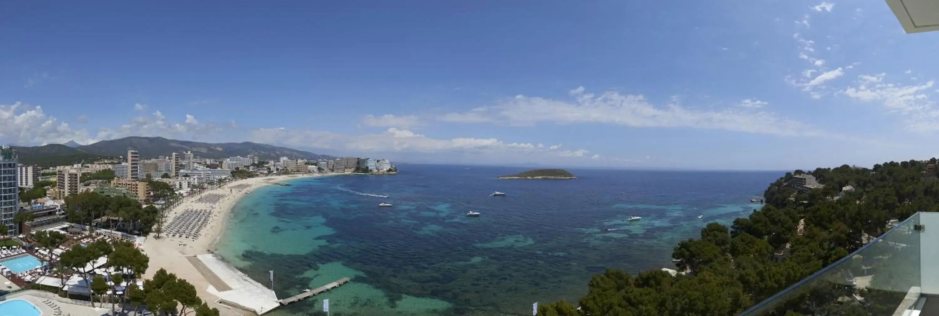 View (from property/room) in Meliá Calviá Beach View (from property/room) in Meliá Calviá Beach