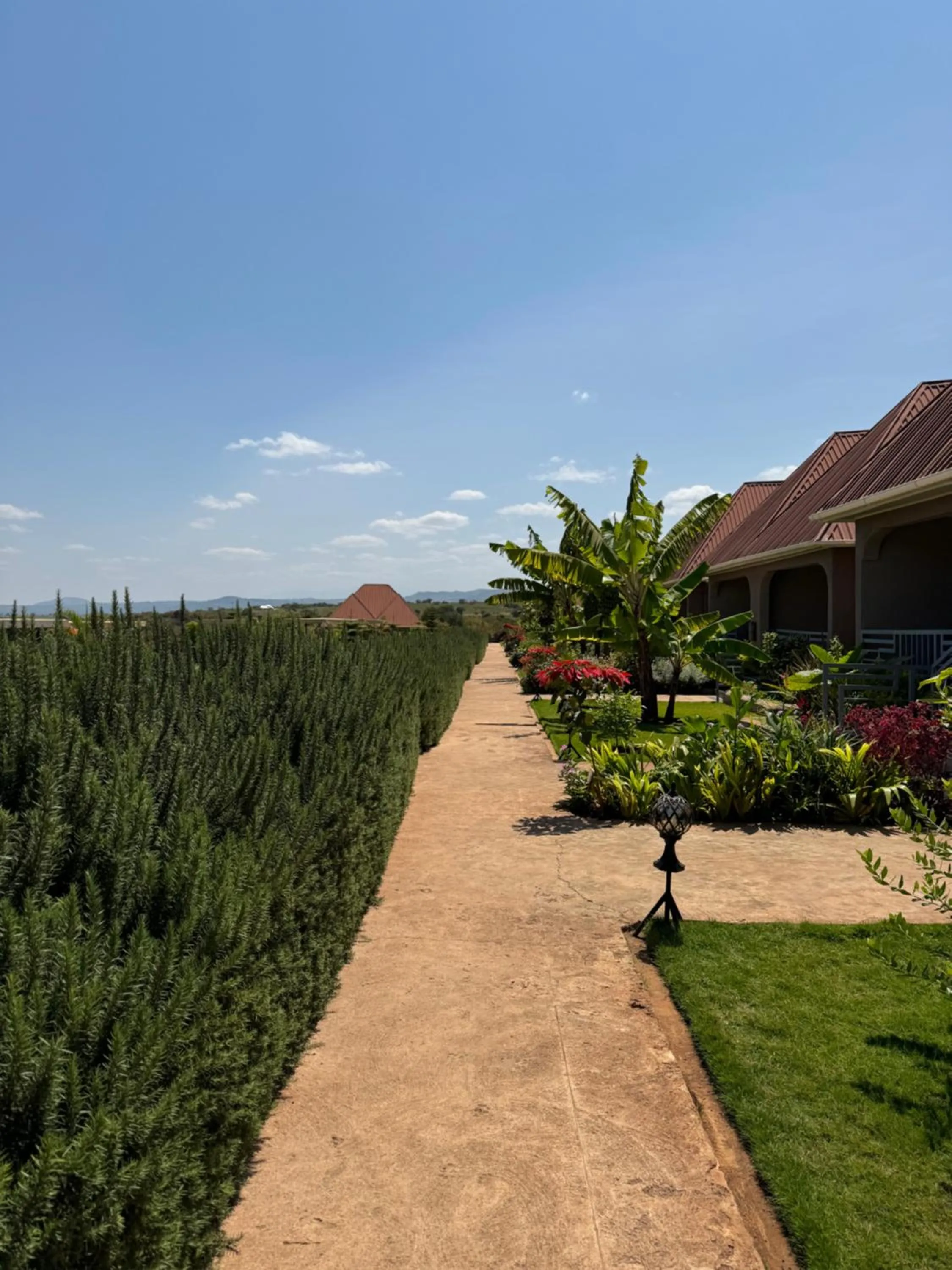 Garden in Heart and Soul Lodge