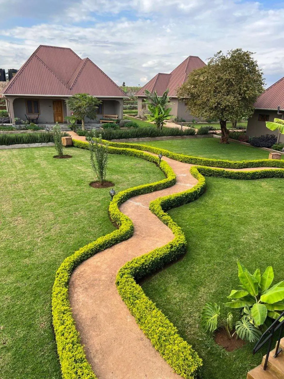 Garden in Heart and Soul Lodge