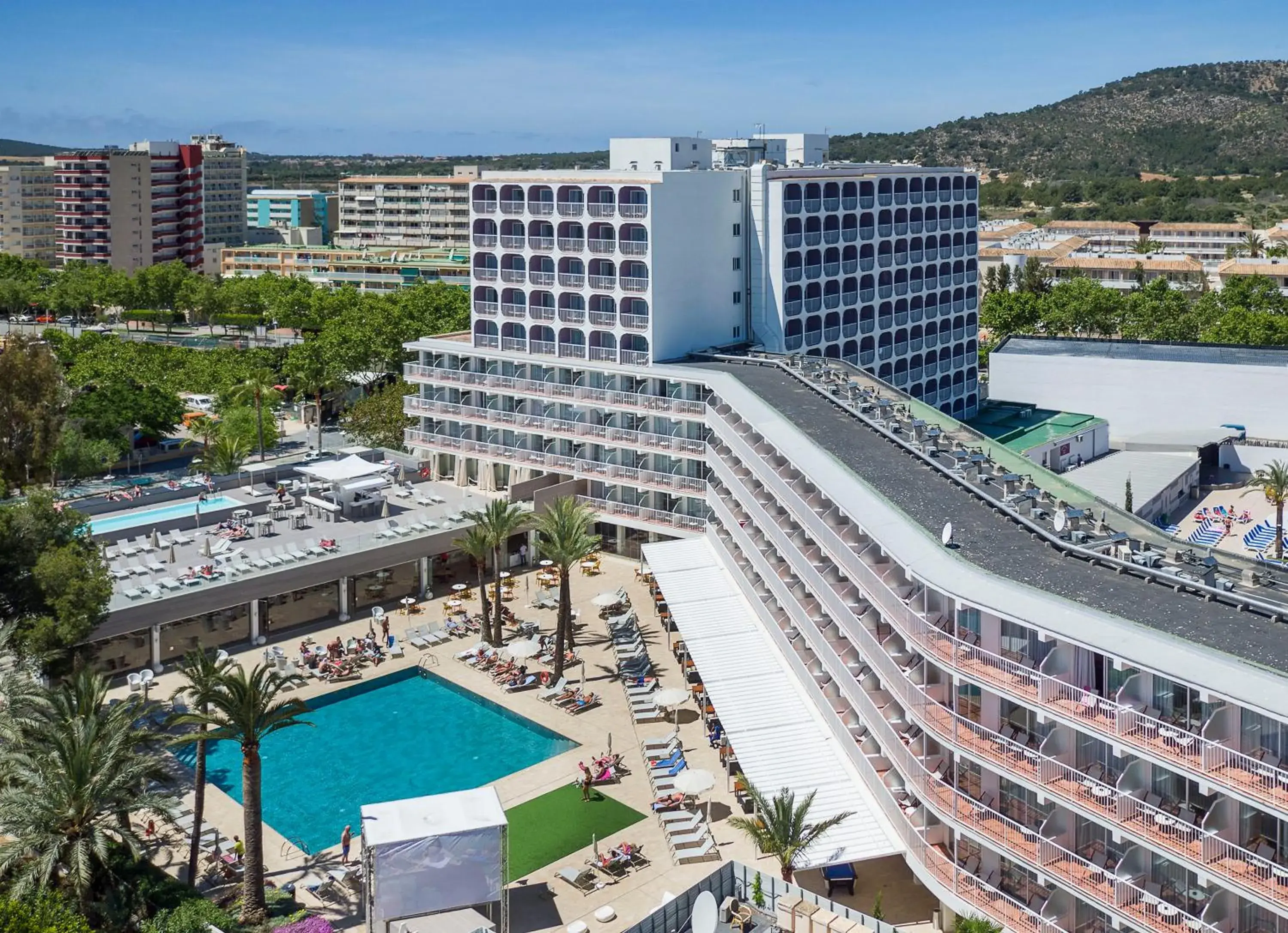 Bird's eye view in Sol House The Studio - Calviá Beach - Adults Only Bird's eye view in Sol House The Studio - Calviá Beach - Adults Only