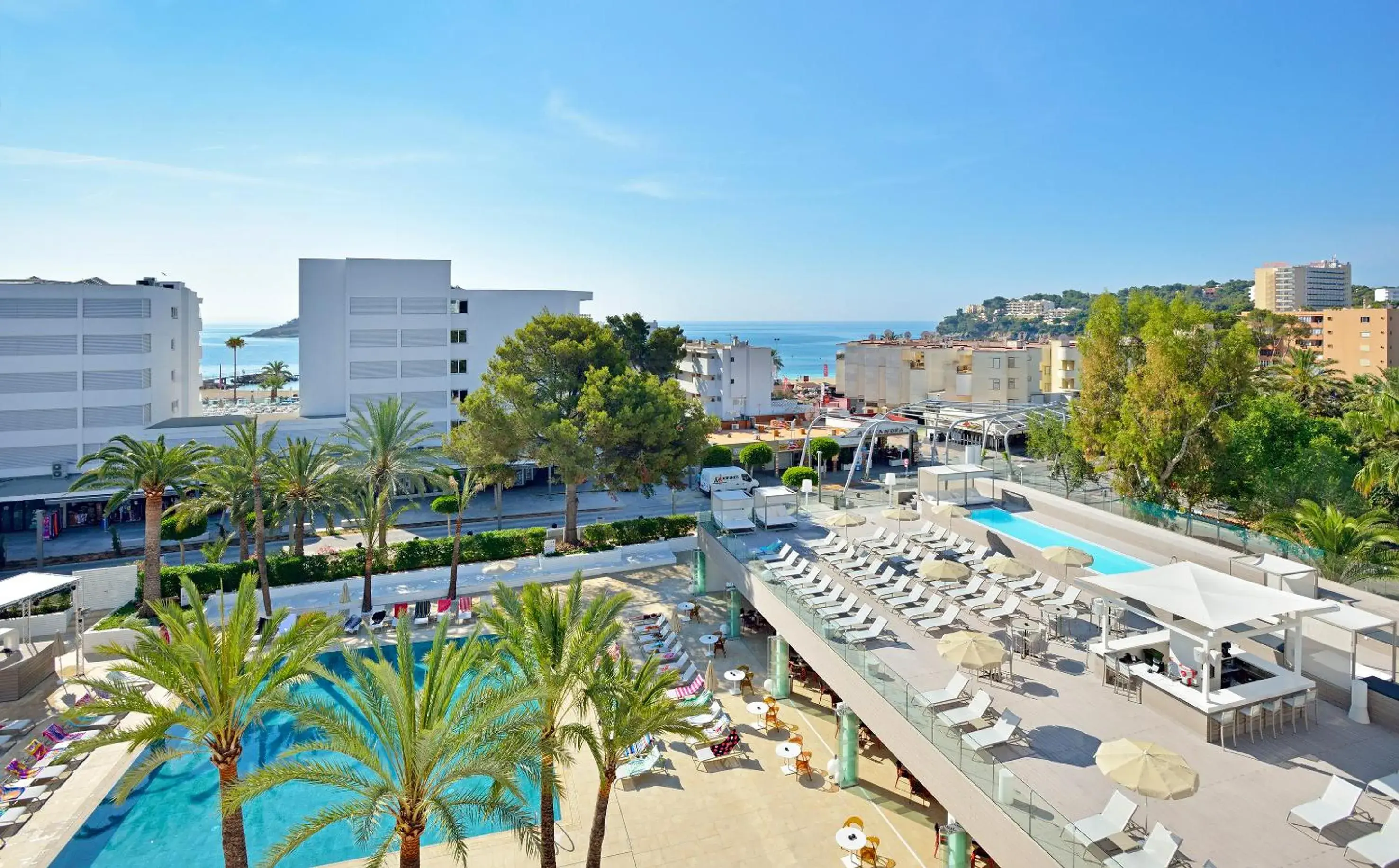 City view in Sol House The Studio - Calviá Beach - Adults Only City view in Sol House The Studio - Calviá Beach - Adults Only