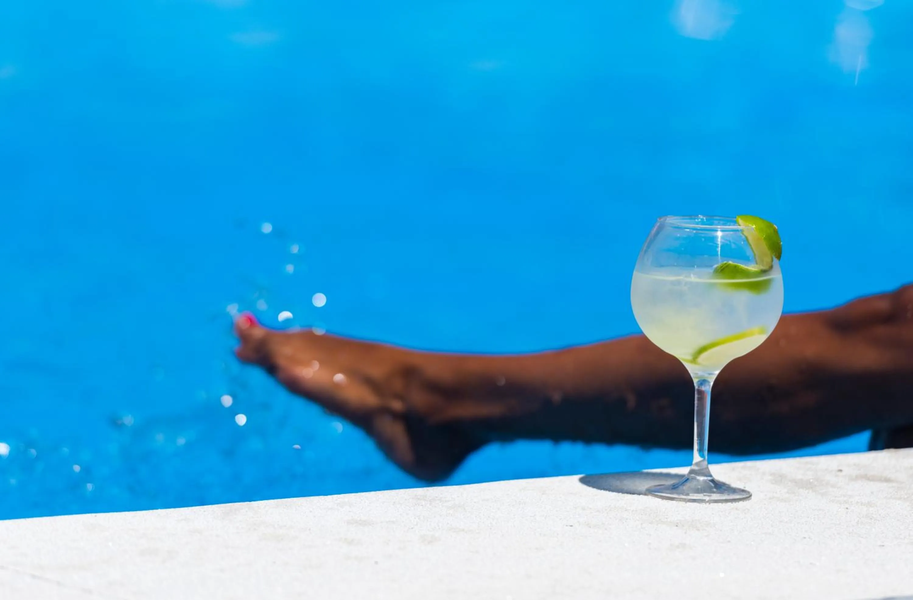 Pool view in Sol House The Studio - Calviá Beach - Adults Only