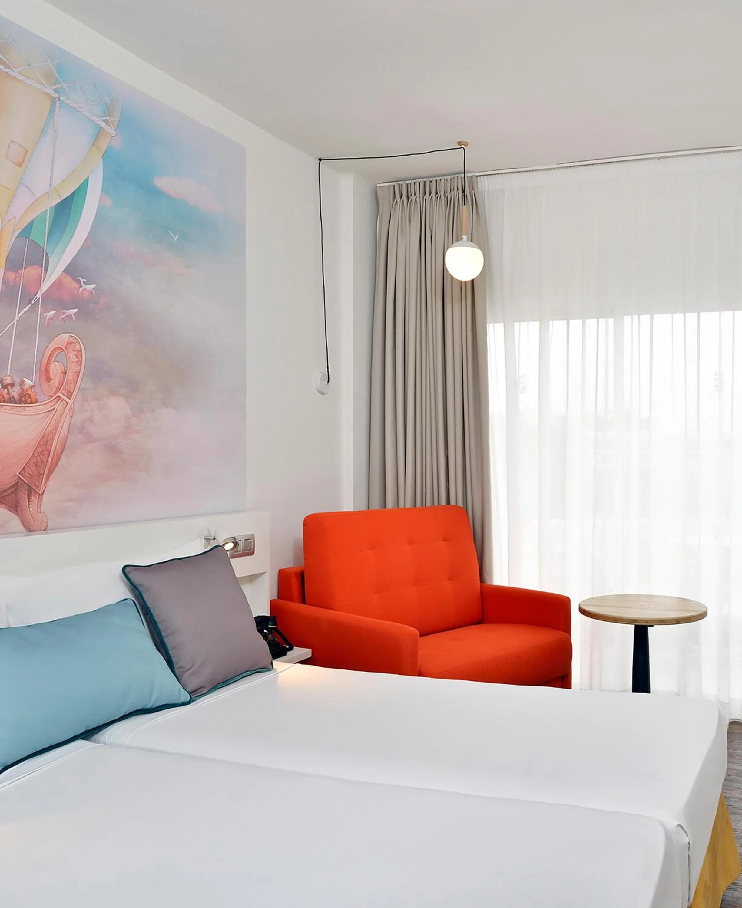 Bed in Sol Katmandu Park & Resort