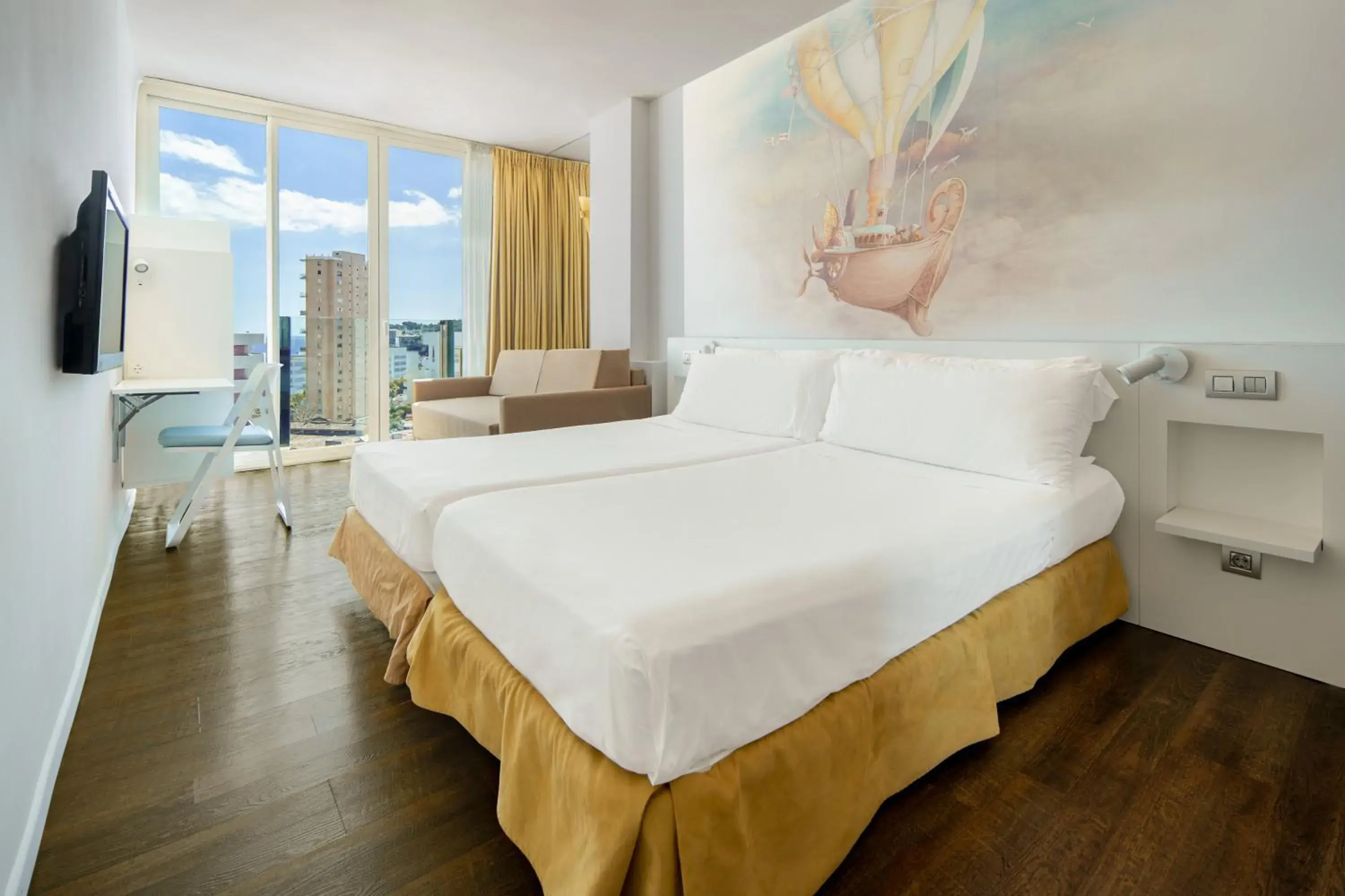 Bed in Sol Katmandu Park & Resort Bed in Sol Katmandu Park & Resort