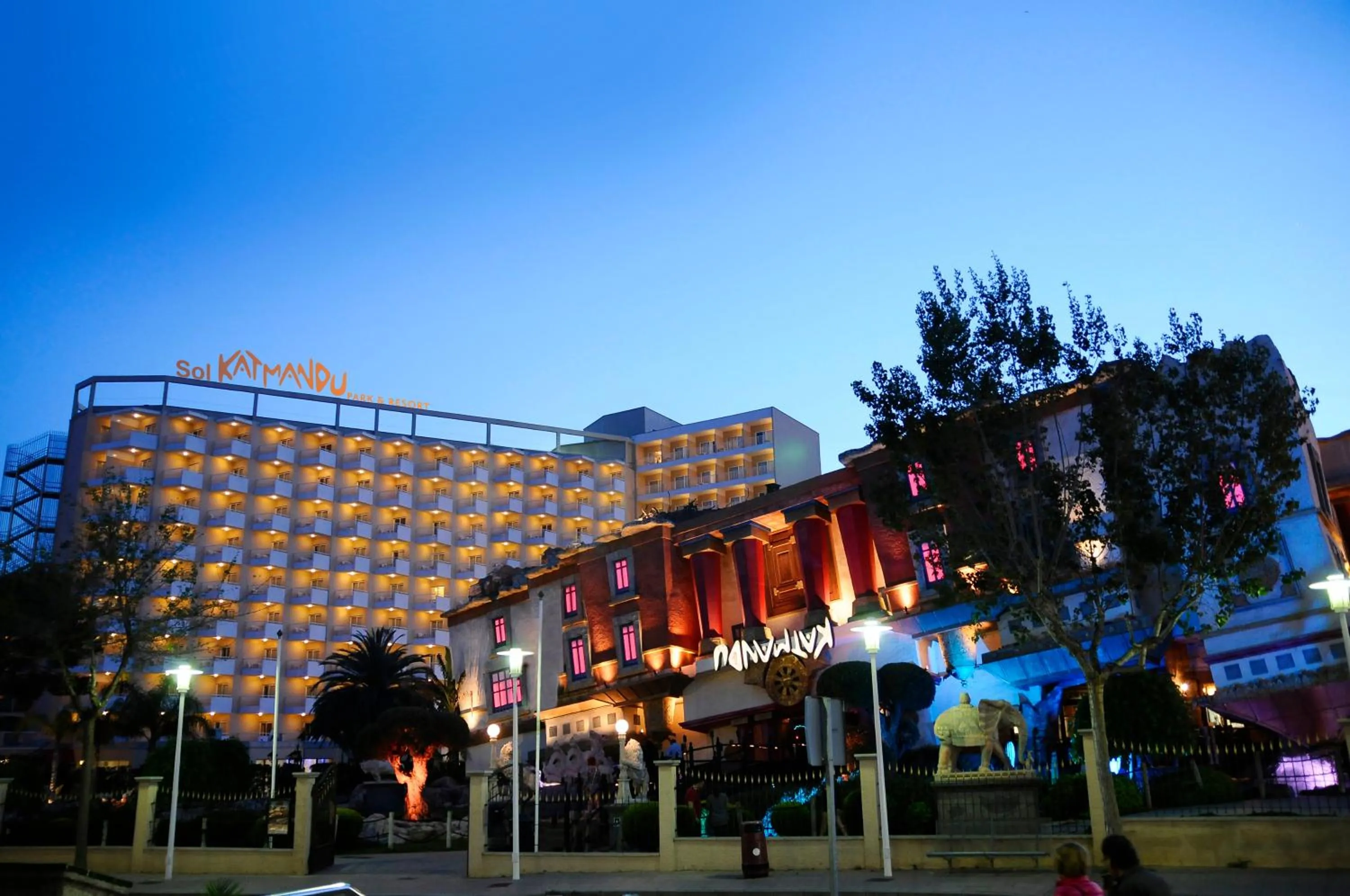 Property building in Sol Katmandu Park & Resort