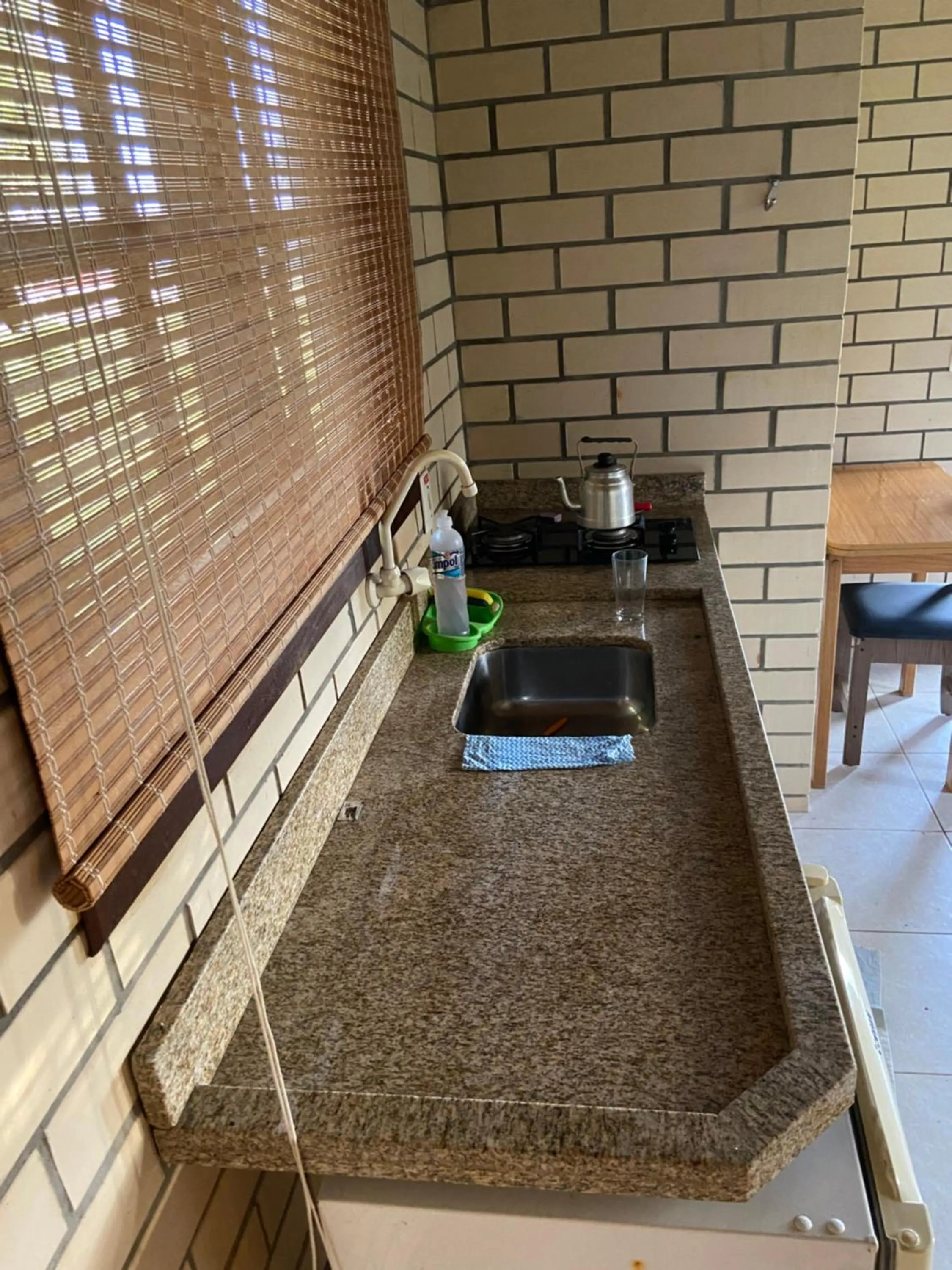 Kitchen or kitchenette in Haras Trevo de Ferro, Praia, Piscina e Campo