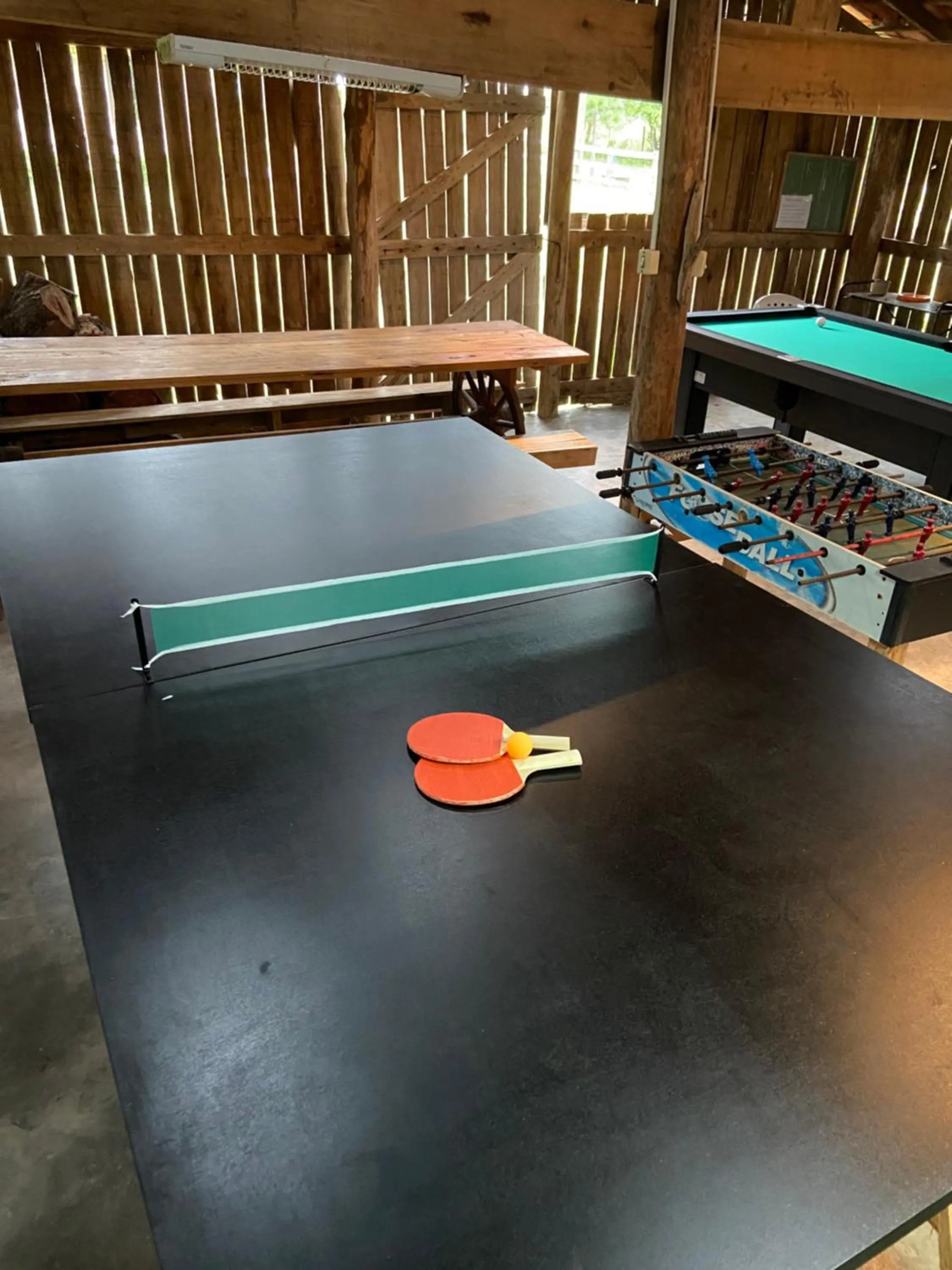 Table tennis in Haras Trevo de Ferro, Praia, Piscina e Campo