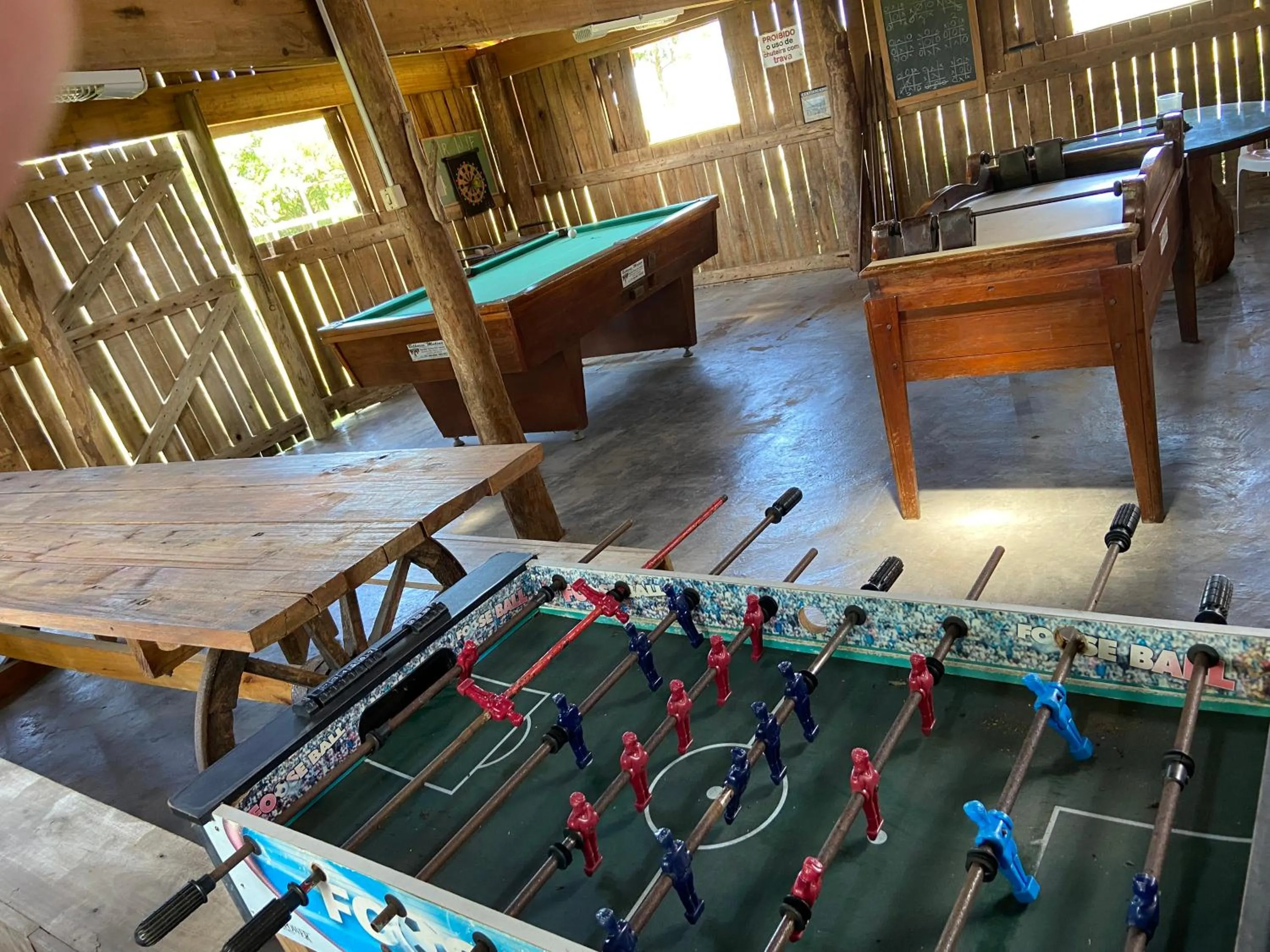 Game Room in Haras Trevo de Ferro, Praia, Piscina e Campo