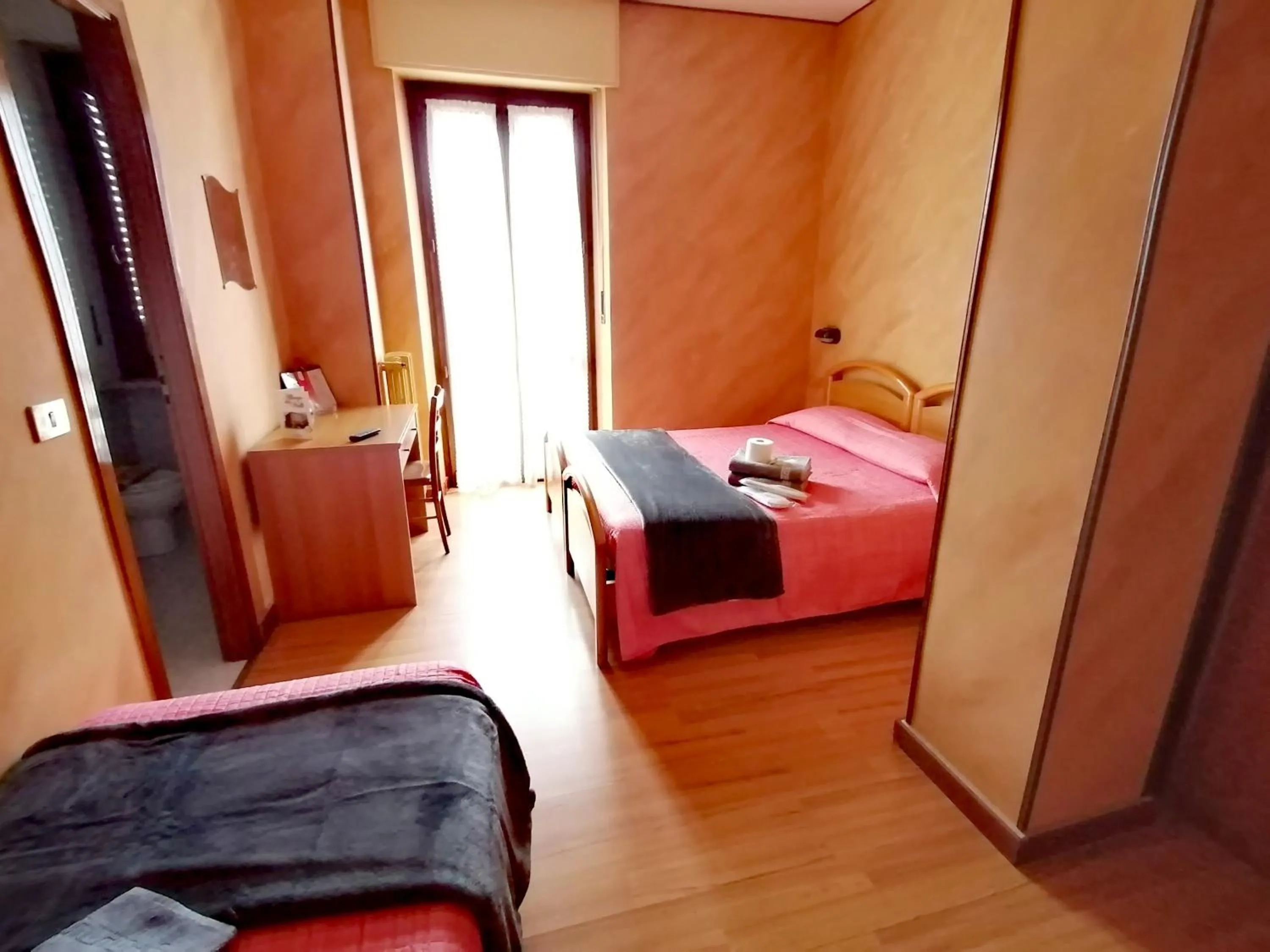 Bed in HOTEL RISTORANTE DELLE VALLI