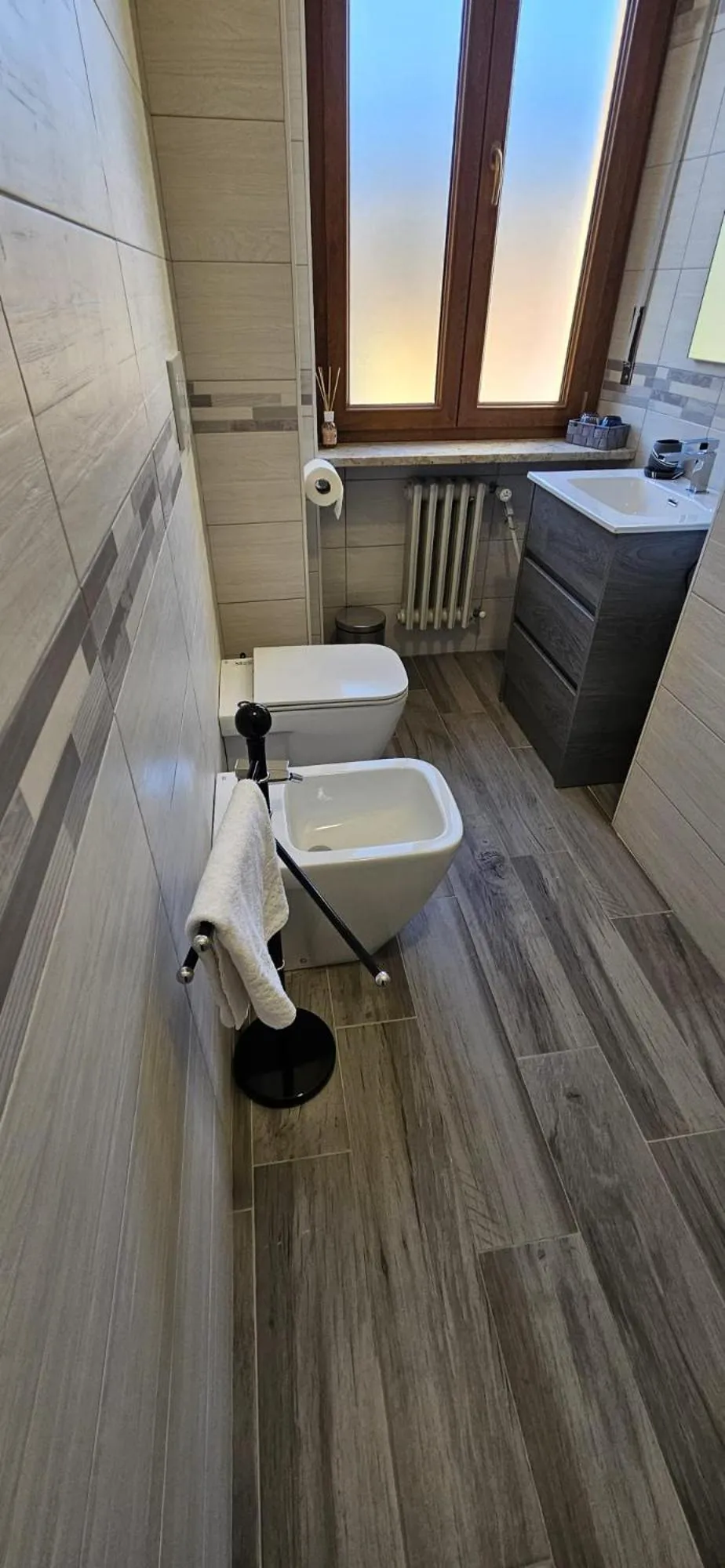 Toilet in HOTEL RISTORANTE DELLE VALLI