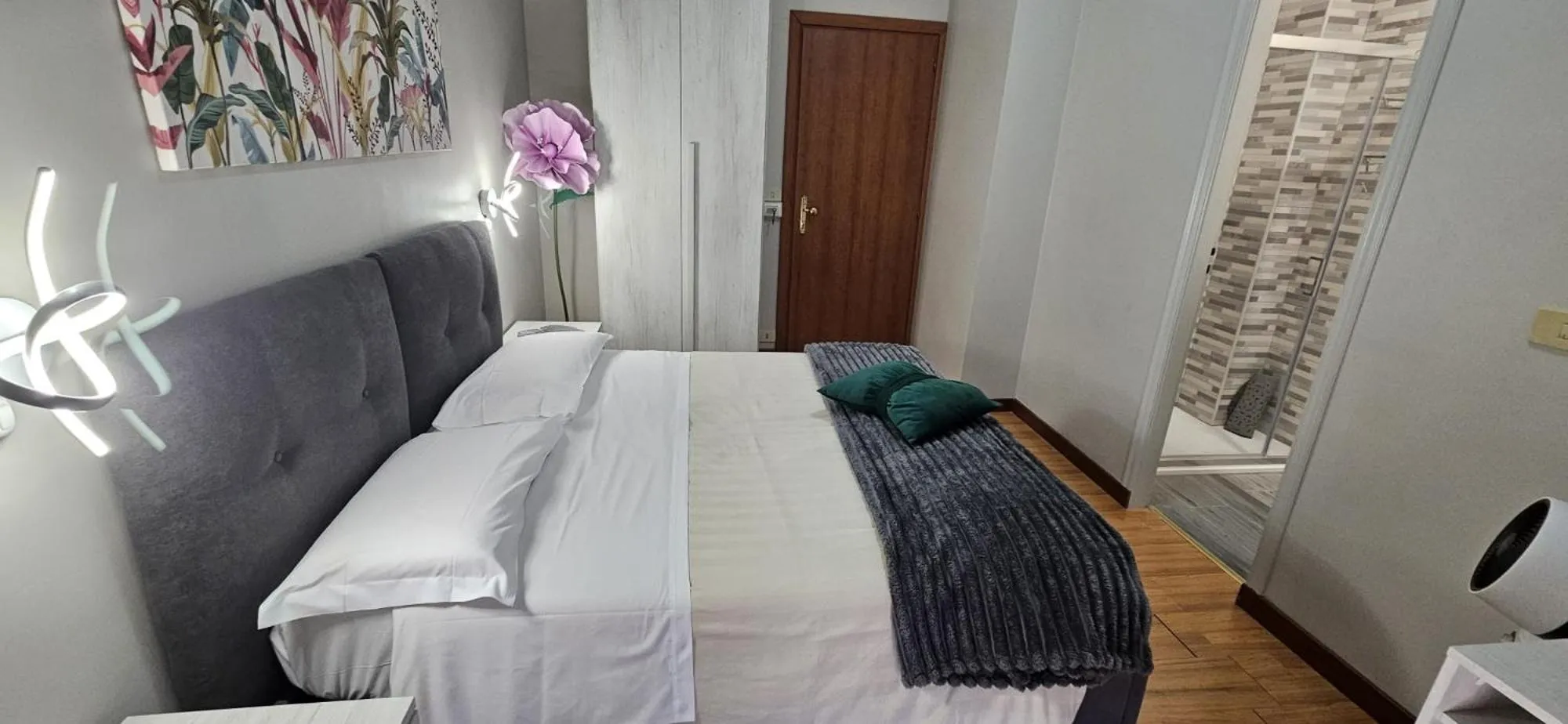 Bed in HOTEL RISTORANTE DELLE VALLI