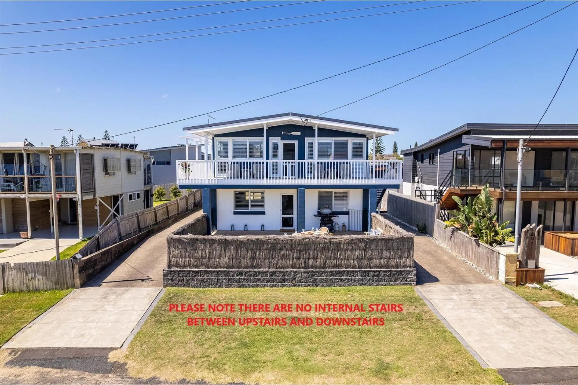 Pet friendly Anna Bay Beach Shack, 44 Ocean Avenue - fantastic 2 storey house with spectacular views
