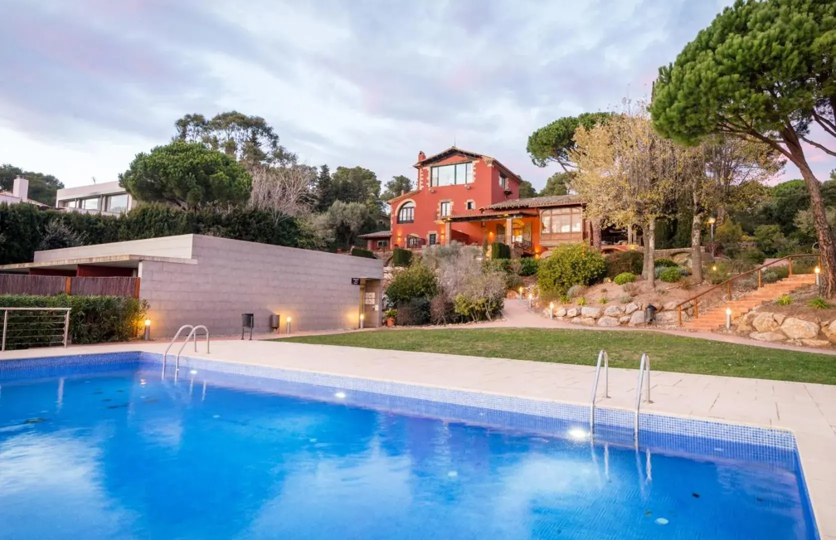 Swimming pool in Mas Ses Vinyes - Adults Only Swimming pool in Mas Ses Vinyes - Adults Only