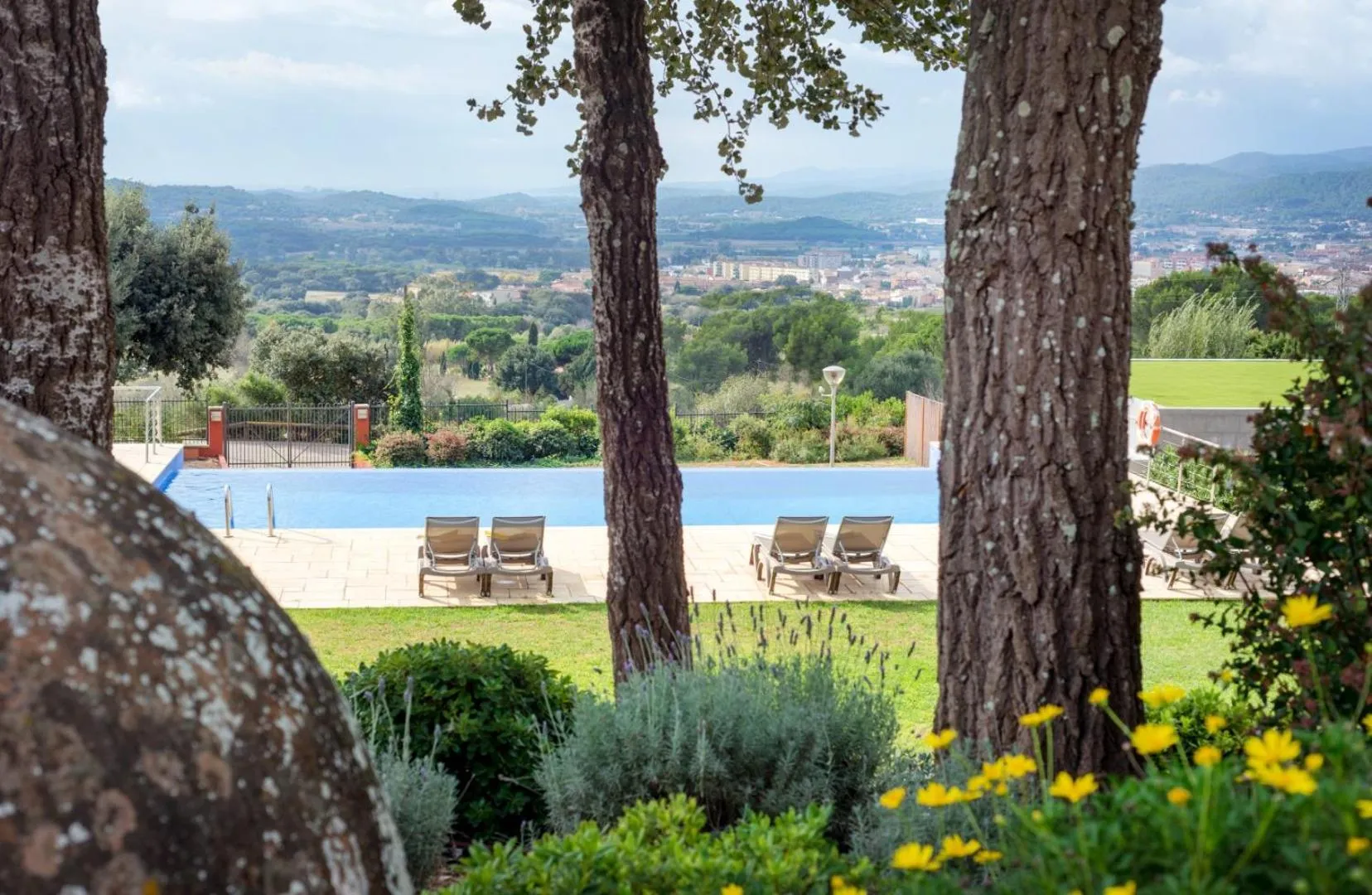 Pool view in Mas Ses Vinyes - Adults Only