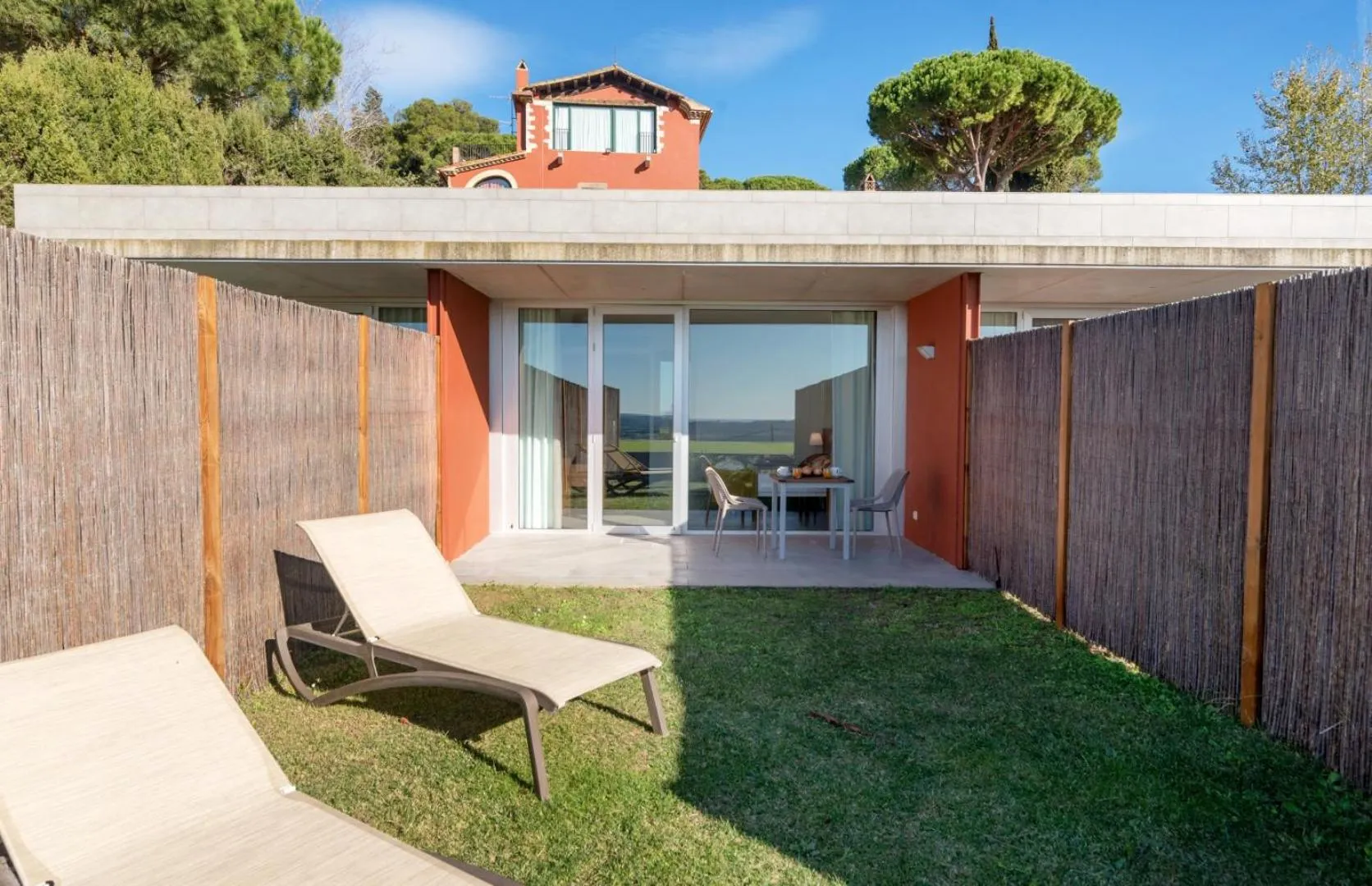 Balcony/Terrace in Mas Ses Vinyes - Adults Only