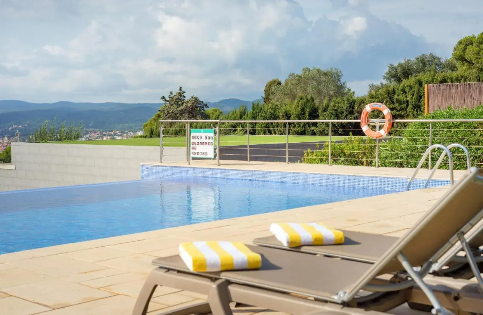 Pool view in Mas Ses Vinyes - Adults Only Pool view in Mas Ses Vinyes - Adults Only