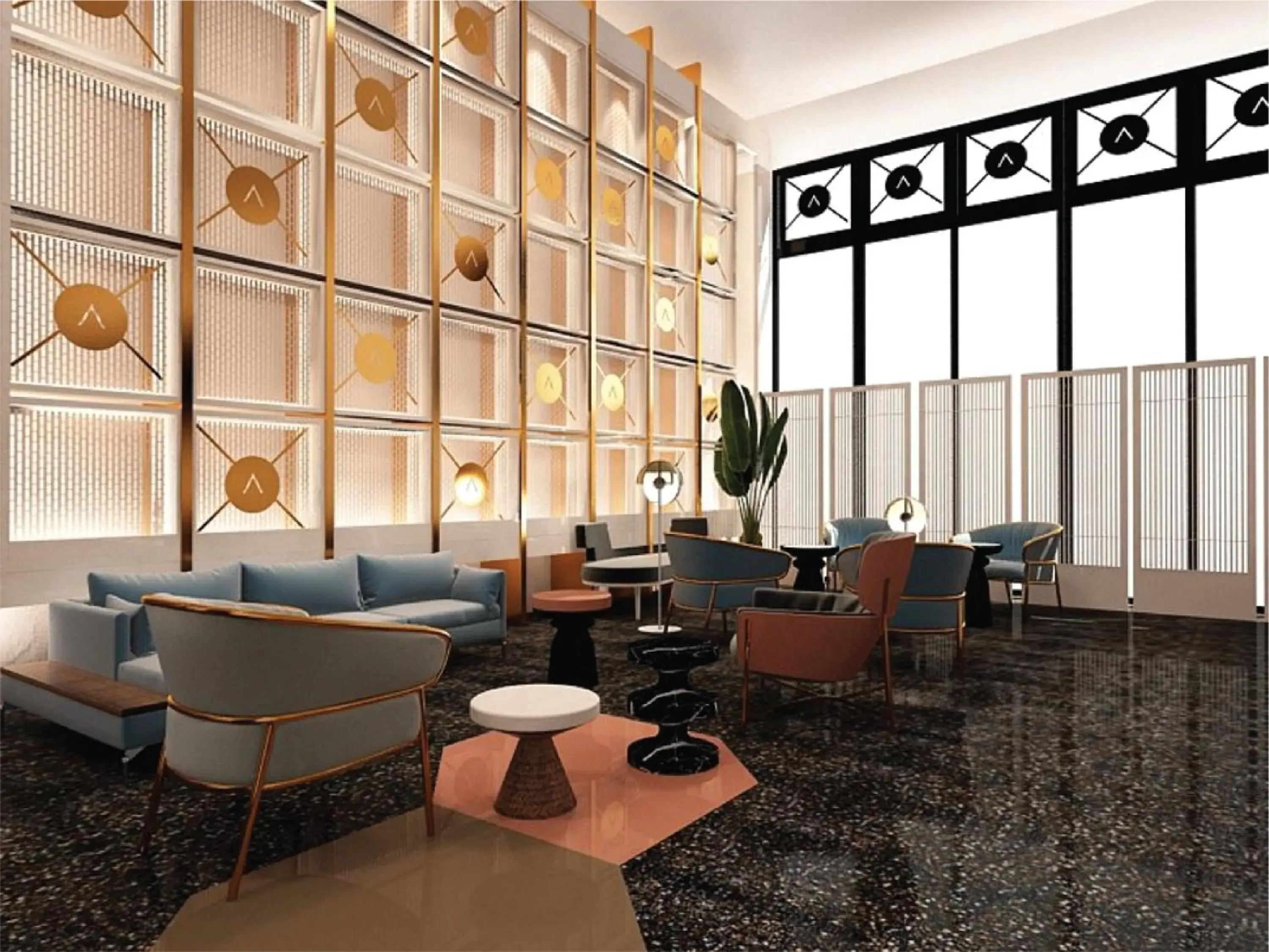 Lobby or reception in Sleeping Lion Suites Lobby or reception in Sleeping Lion Suites