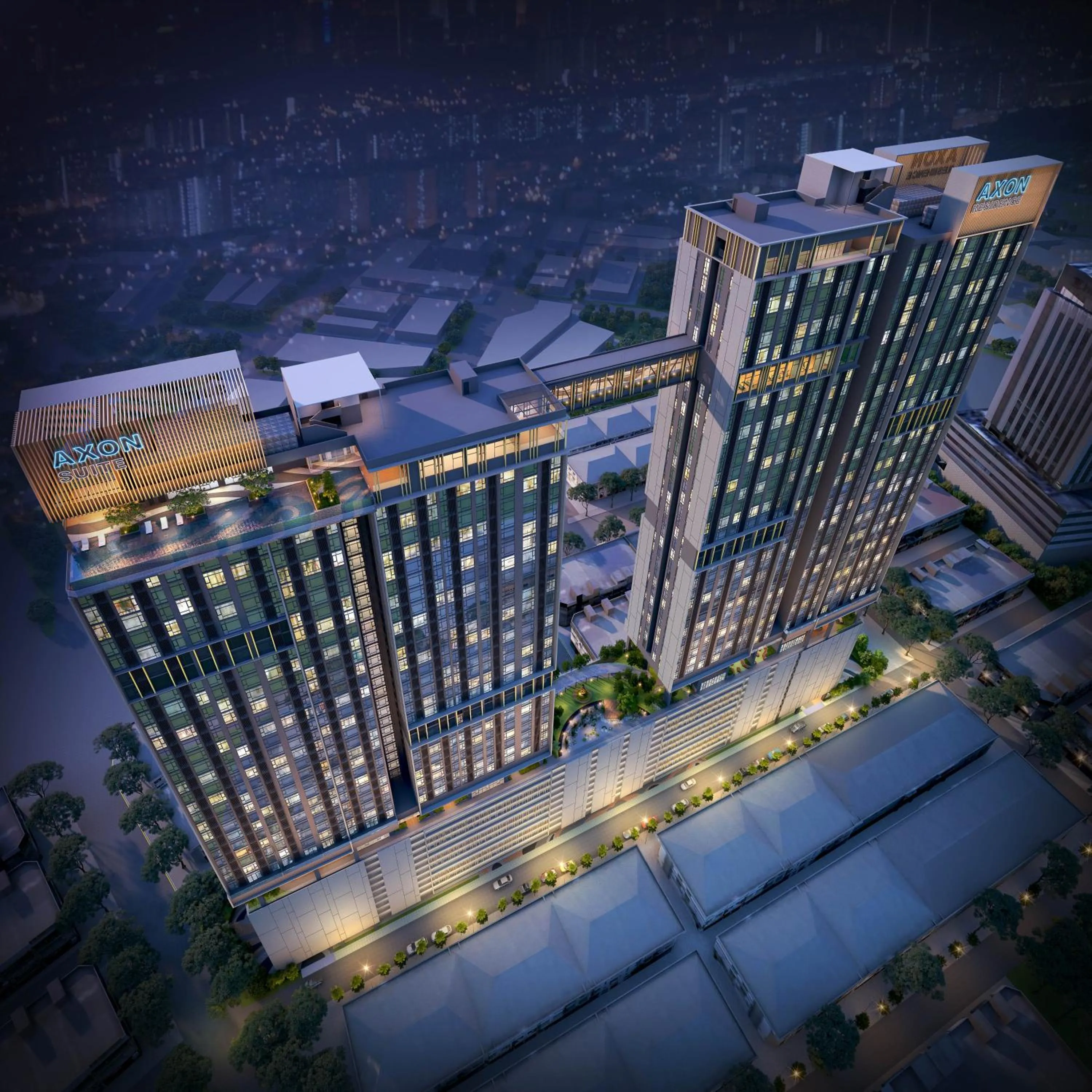 Property building in Sleeping Lion Suites