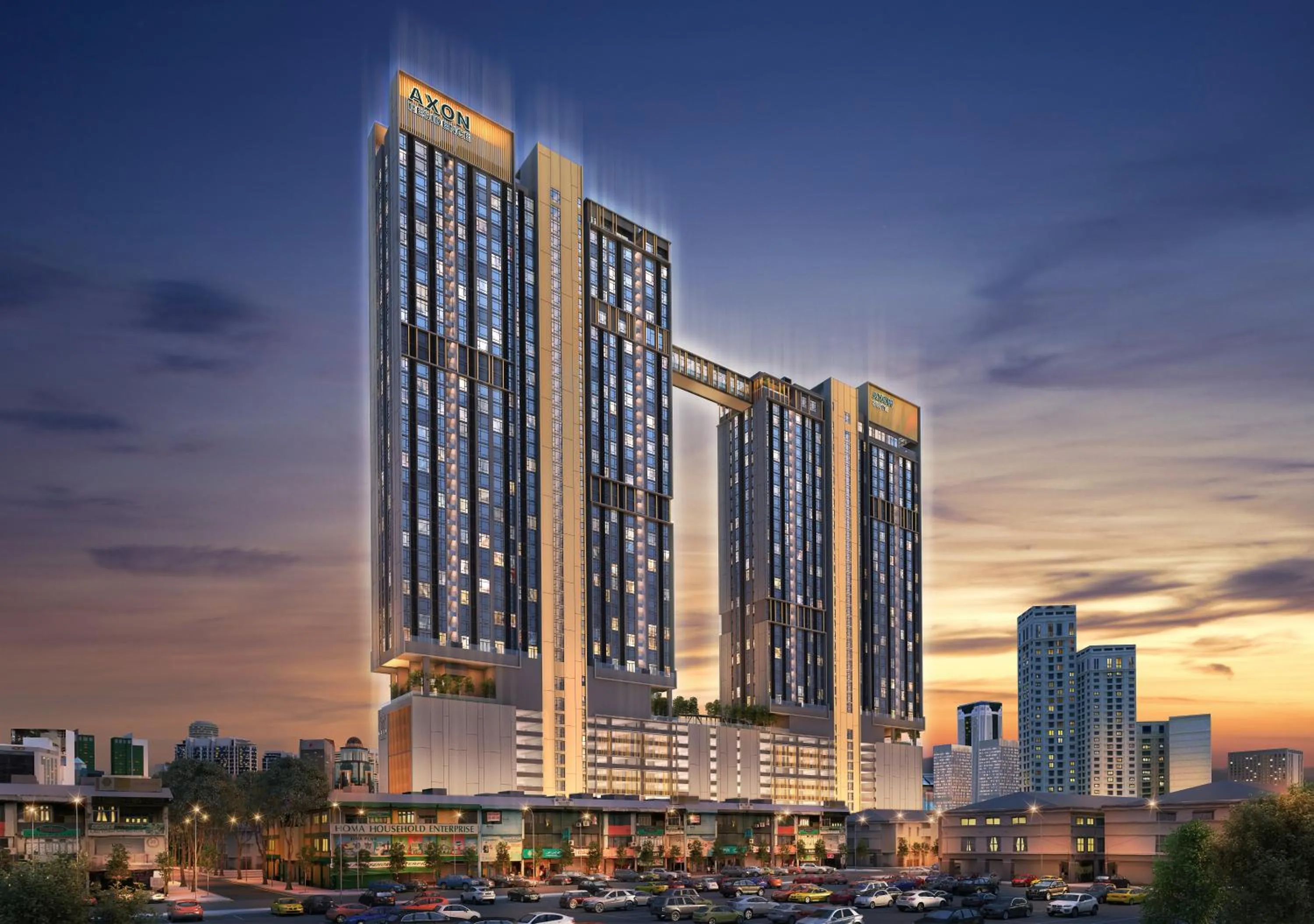 Property building in Sleeping Lion Suites