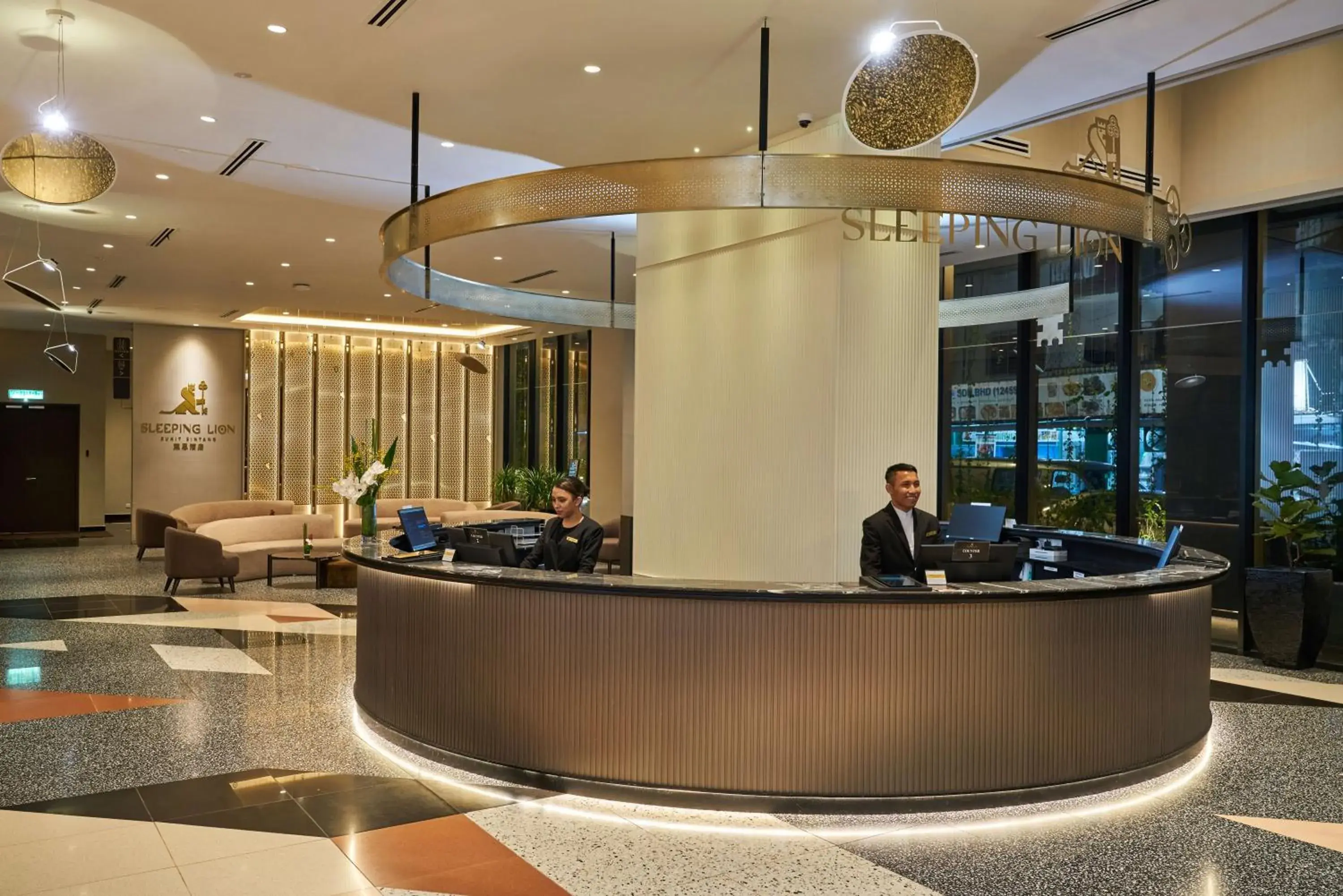 Lobby or reception in Sleeping Lion Suites Lobby or reception in Sleeping Lion Suites