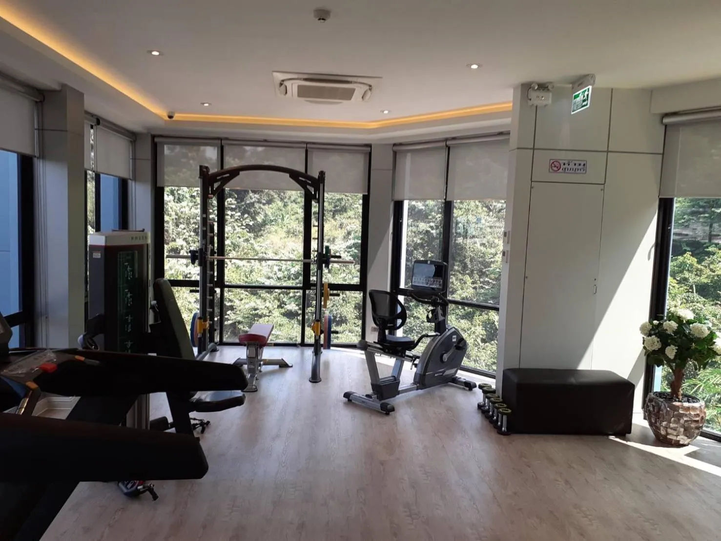 Fitness centre/facilities in Karnyapha Hotspring hotel