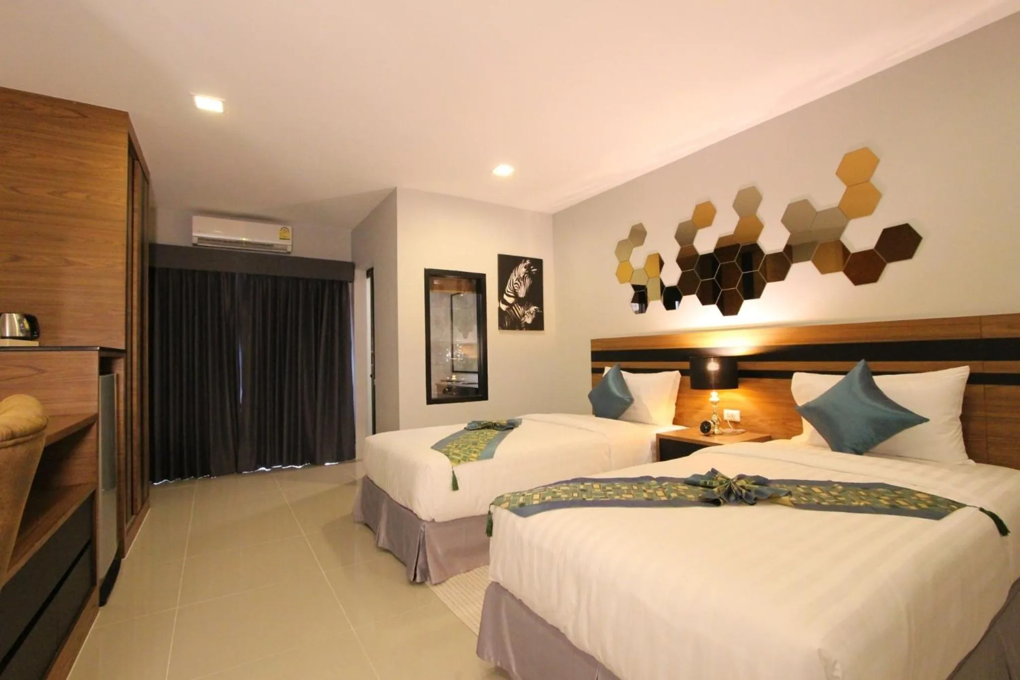 Bed in The Leisure Hotel