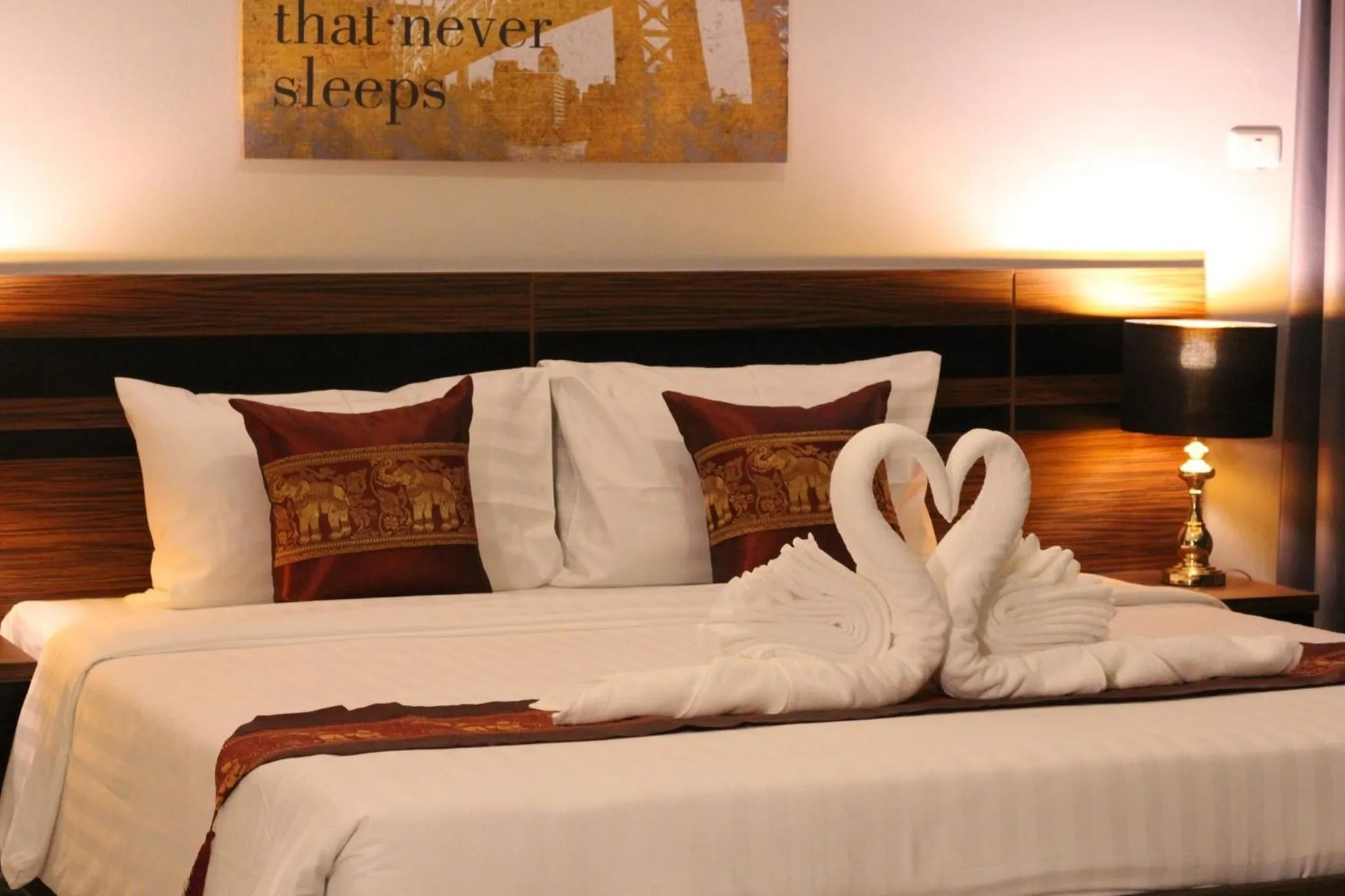 Bed in The Leisure Hotel