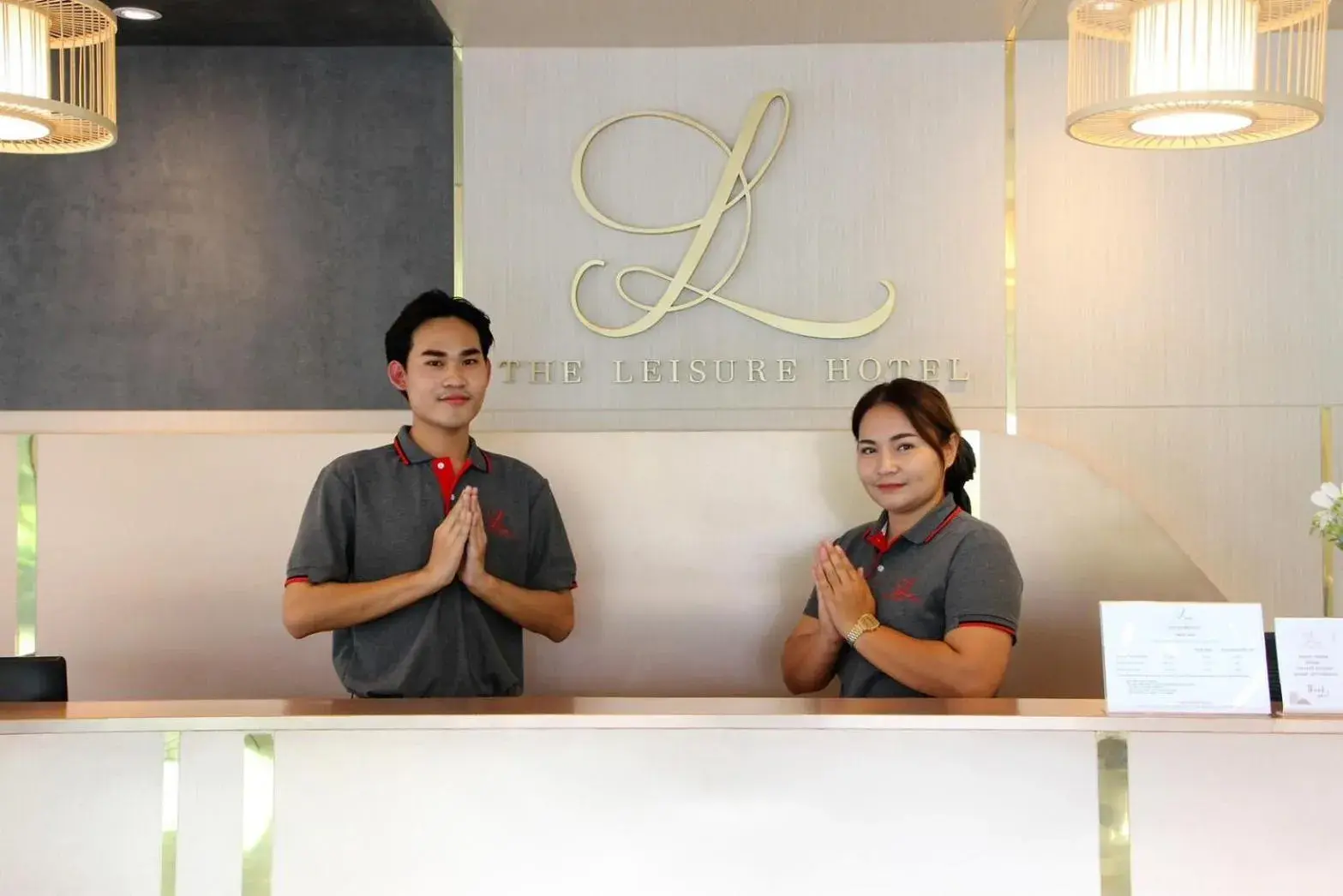 Lobby or reception in The Leisure Hotel Lobby or reception in The Leisure Hotel